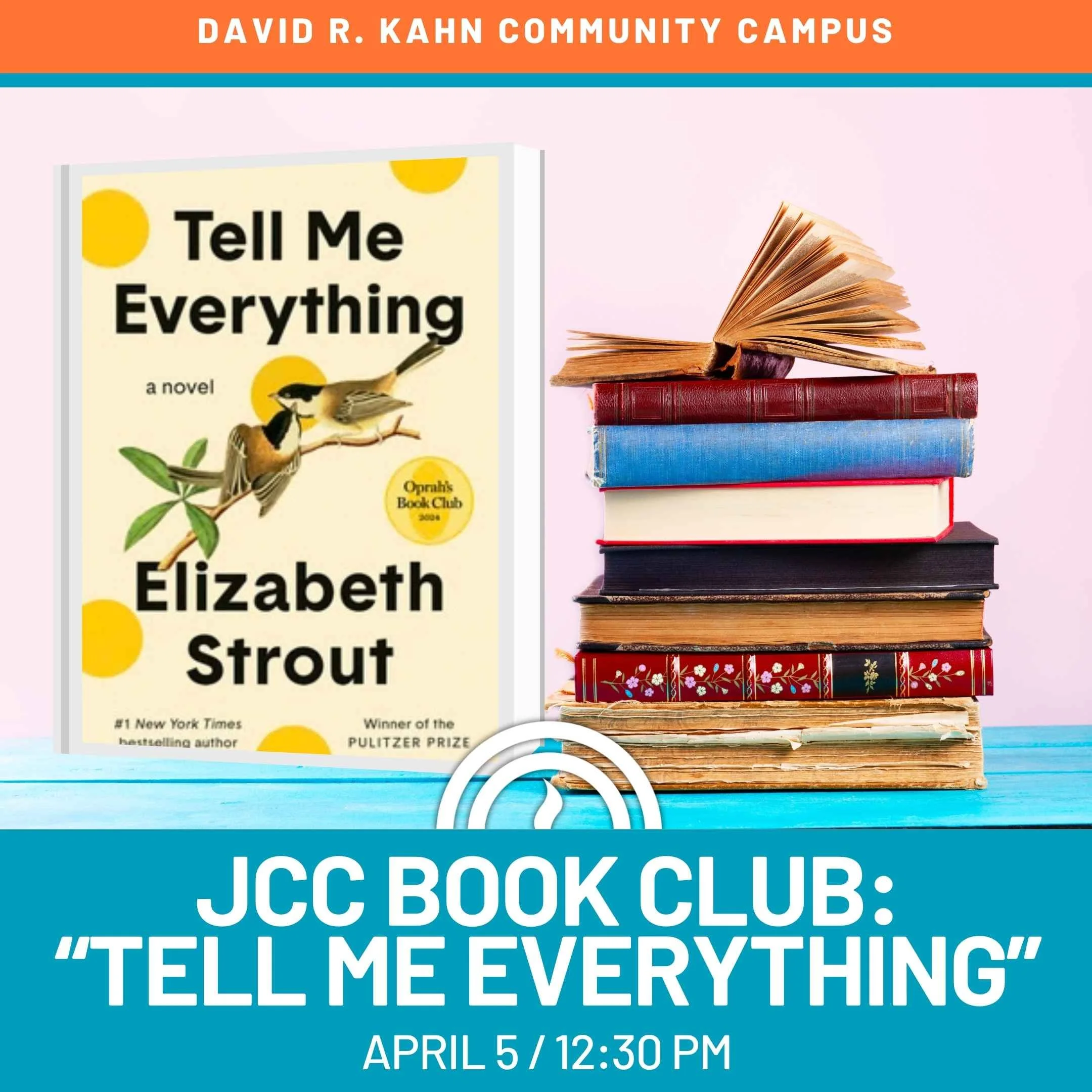 JCC Book Club: "Tell Me Everything"