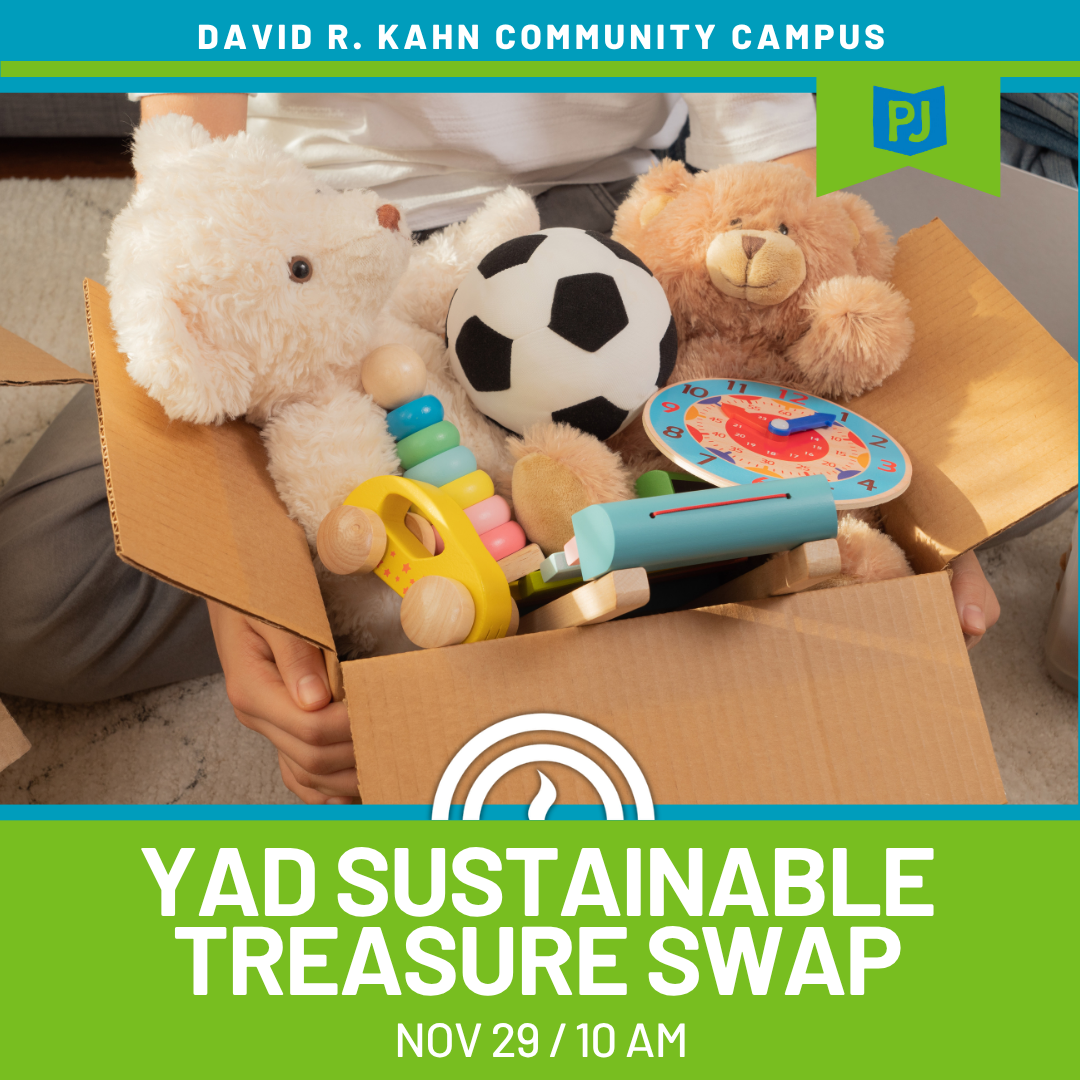 PJ Library x YAD Sustainable Treasure Swap