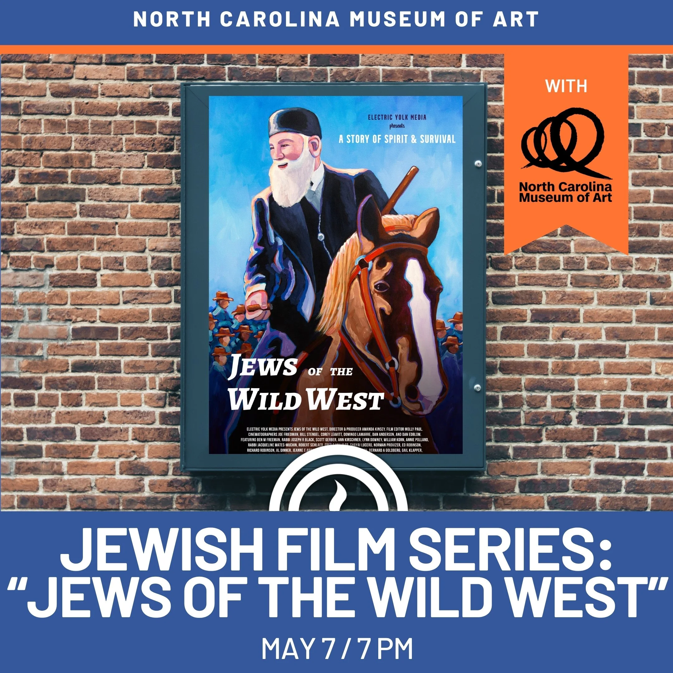 NCMA Jewish Film Series: "Jews of the Wild West"