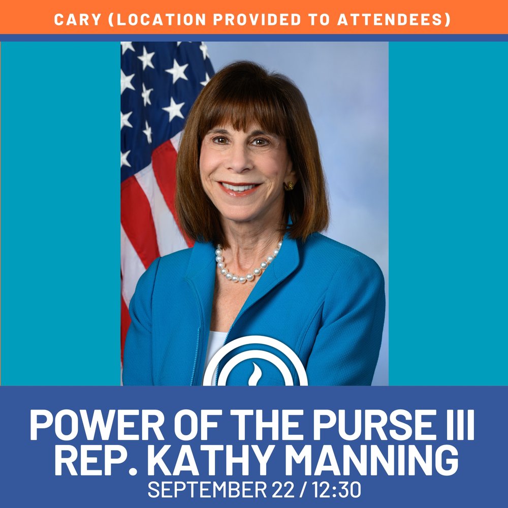 Power of the Purse III with Rep. Kathy Manning — JEWISH FEDERATION