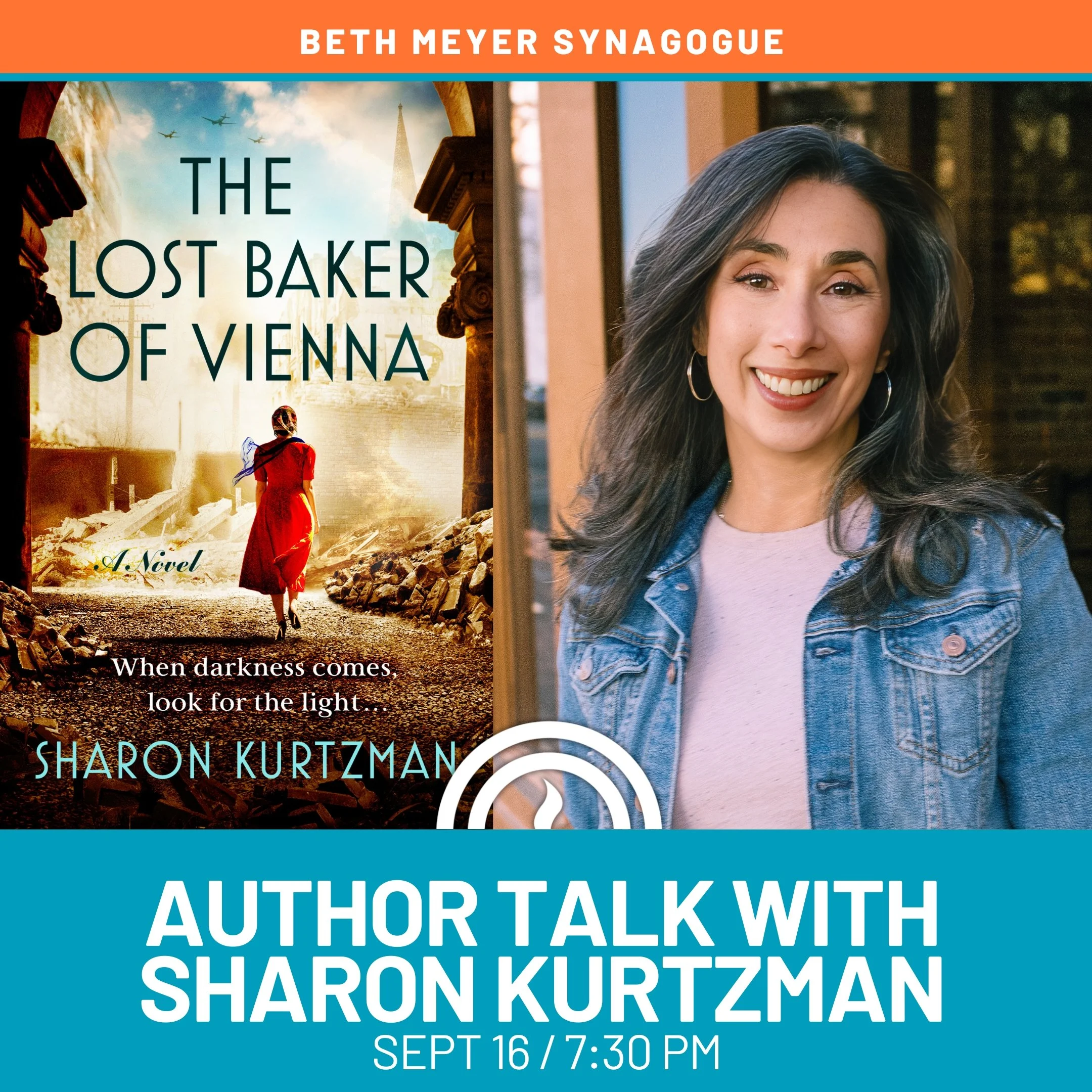 Book Talk & Signing: "The Lost Baker of Vienna" with Sharon Kurtzman