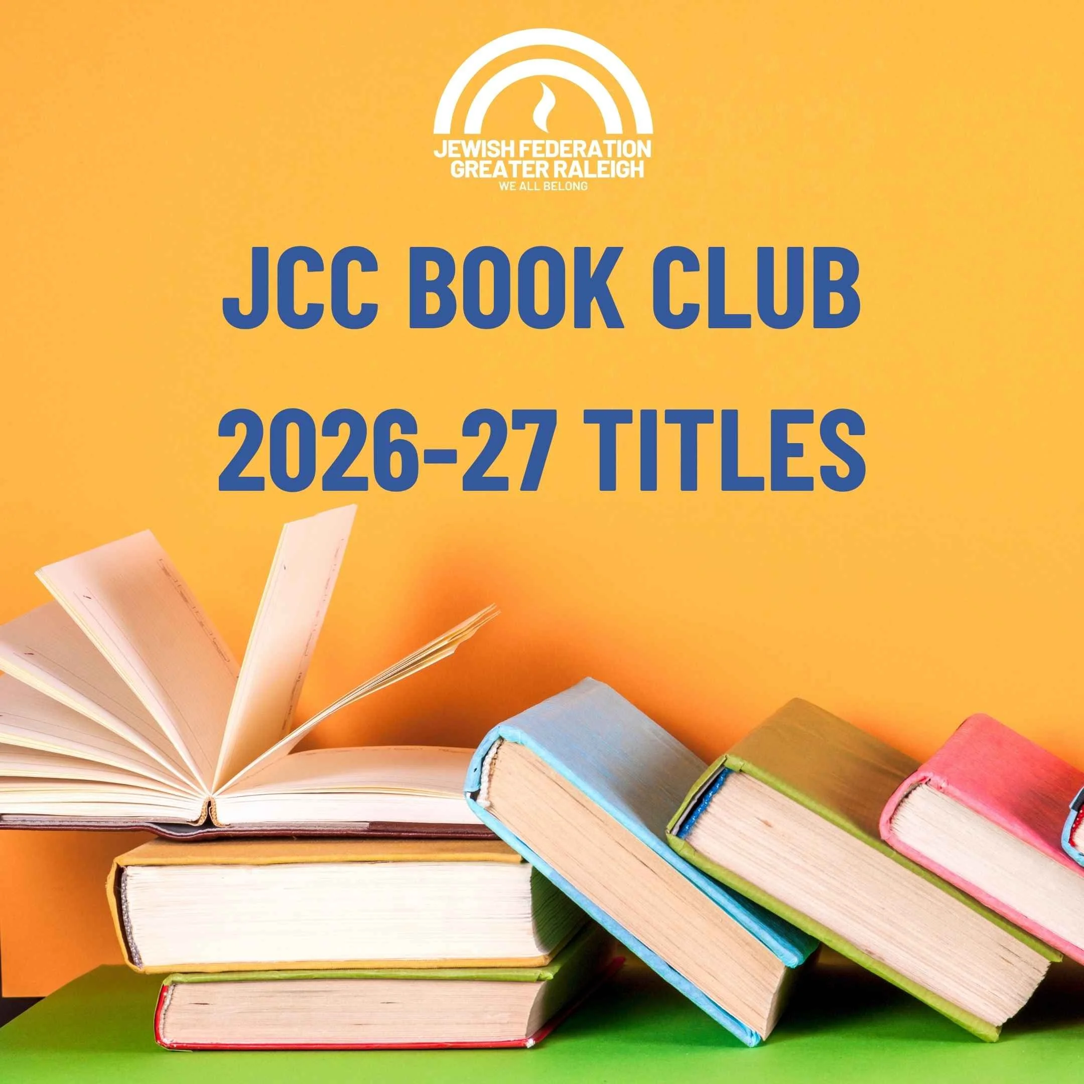 Announcing Book Club Selections for 2026-27!