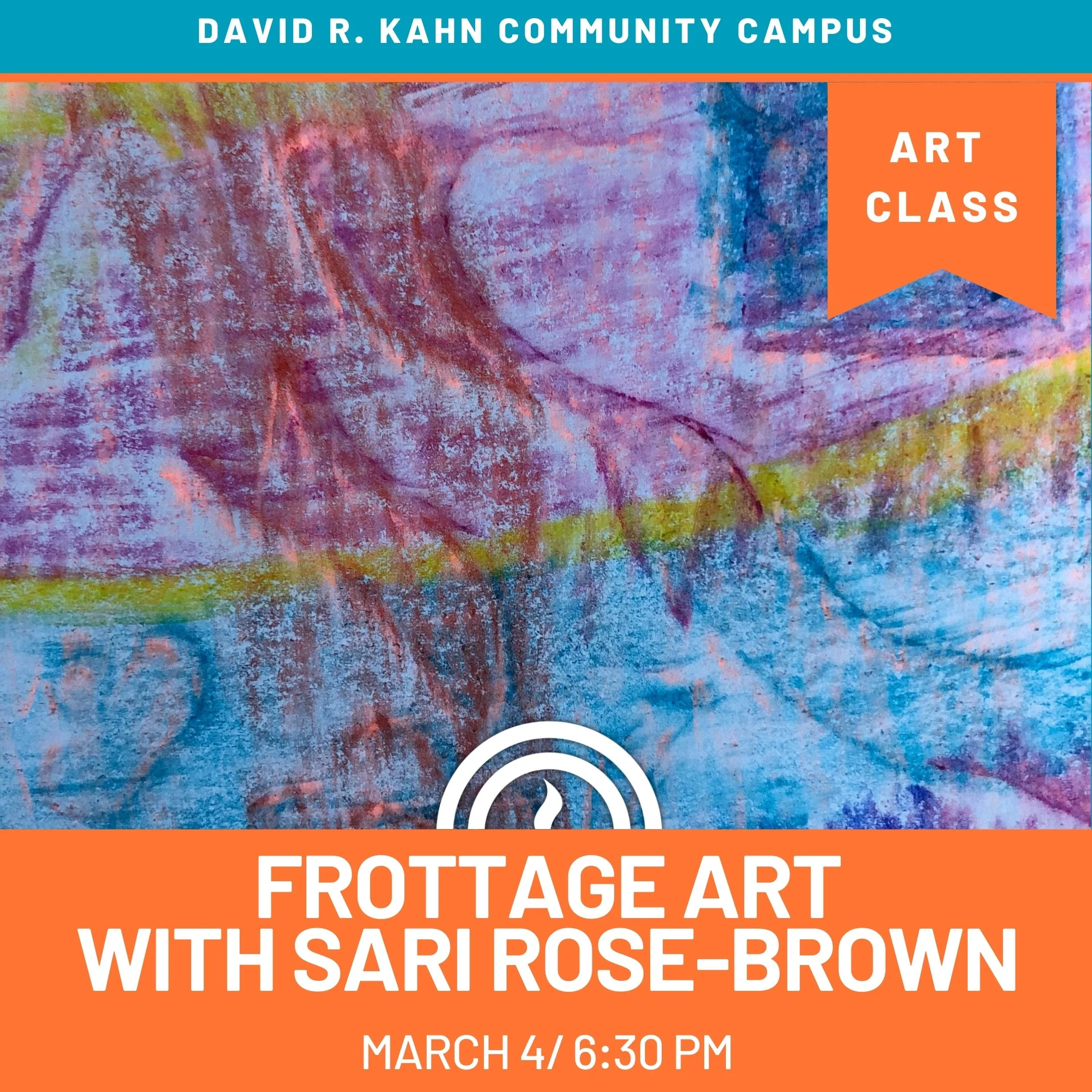 Create, Connect &amp; Kibbitz: Frottage with Sari-Rose Brown