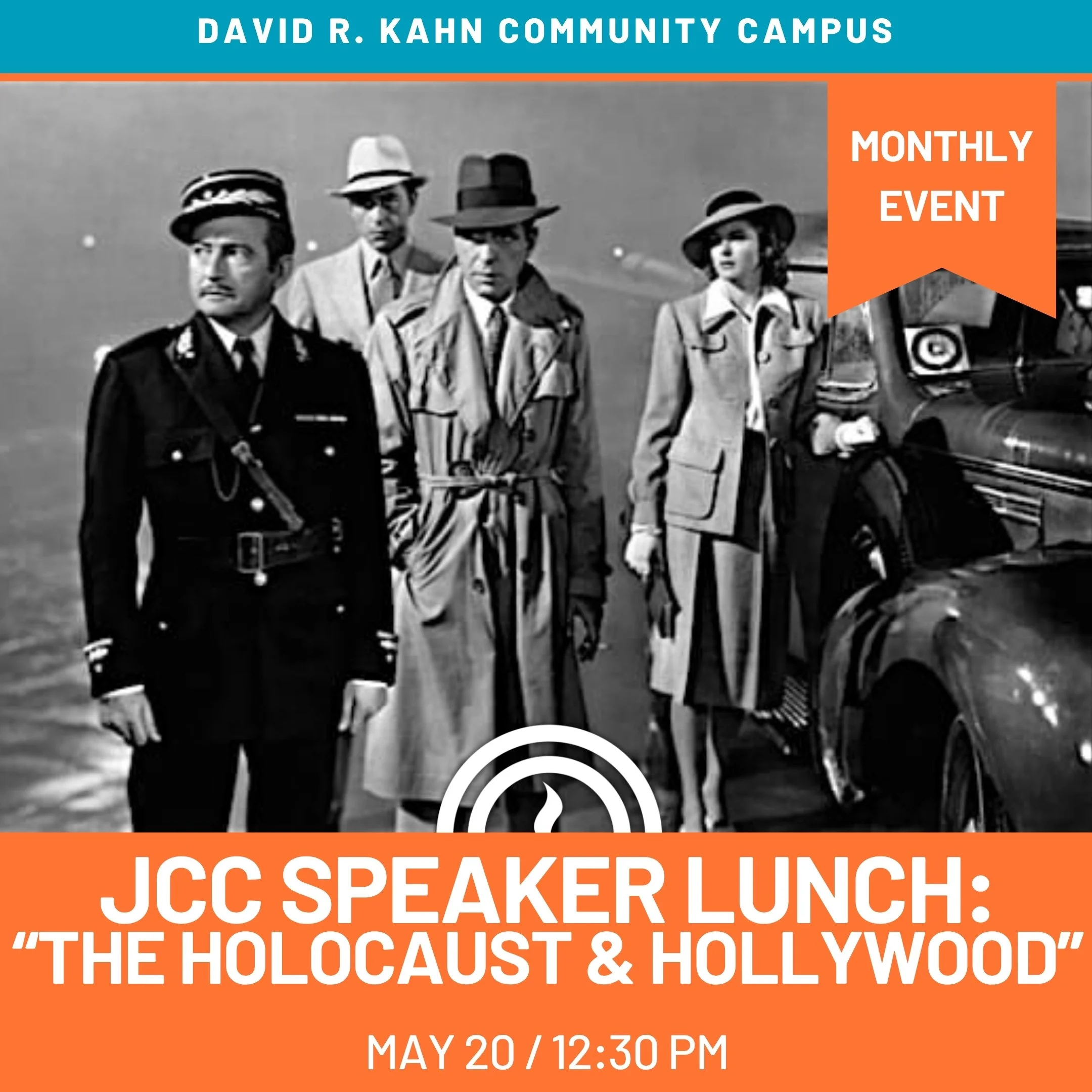 JCC Speaker Lunch: "The Holocaust &amp; Hollywood Studios at Home &amp; Abroad"