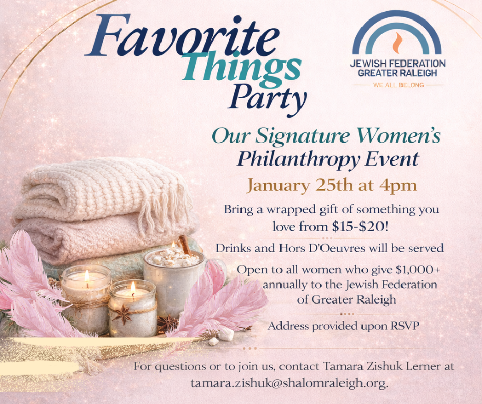 Women's Philanthropy Favorite Things Party