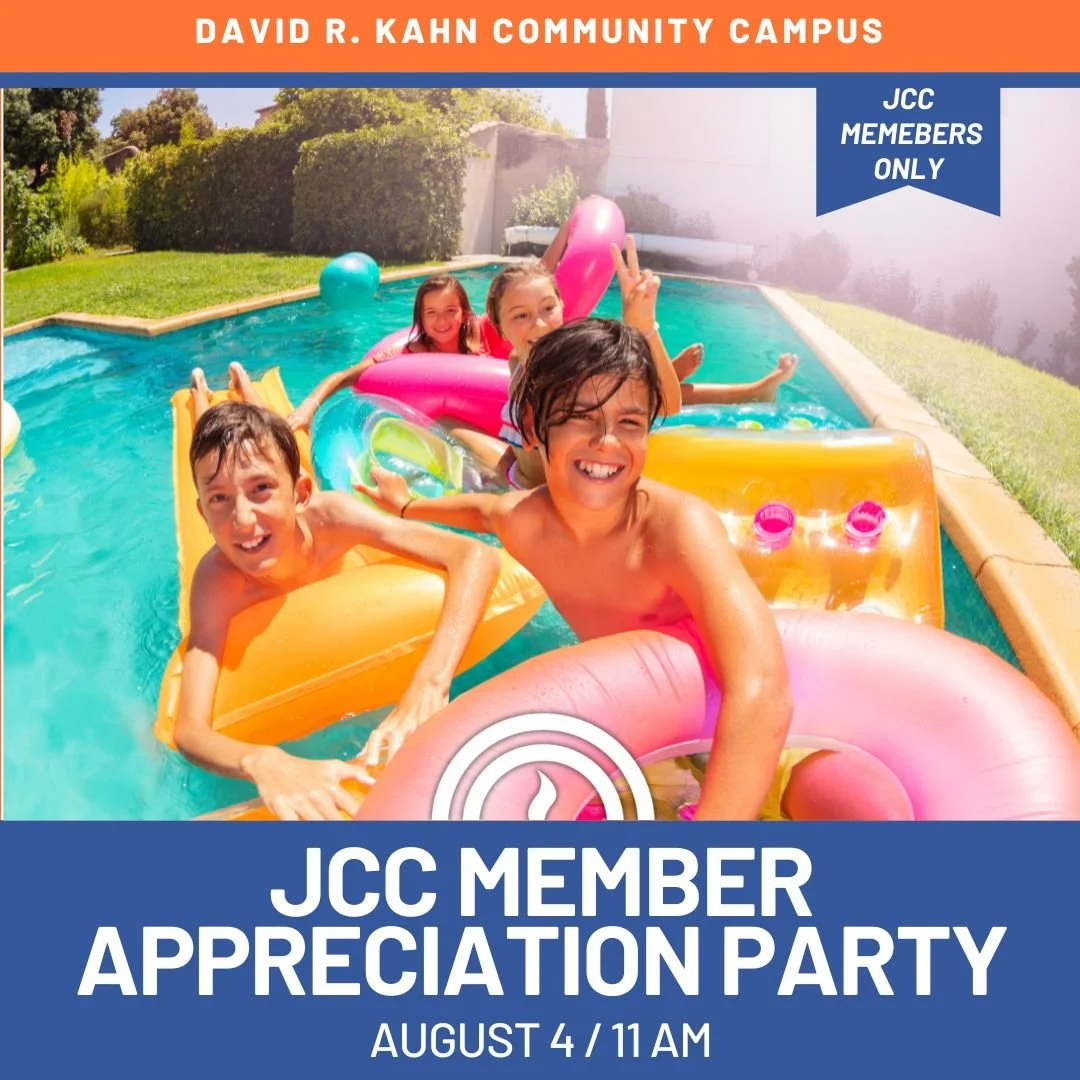 JCC Member Appreciation Party — JEWISH FEDERATION GREATER RALEIGH