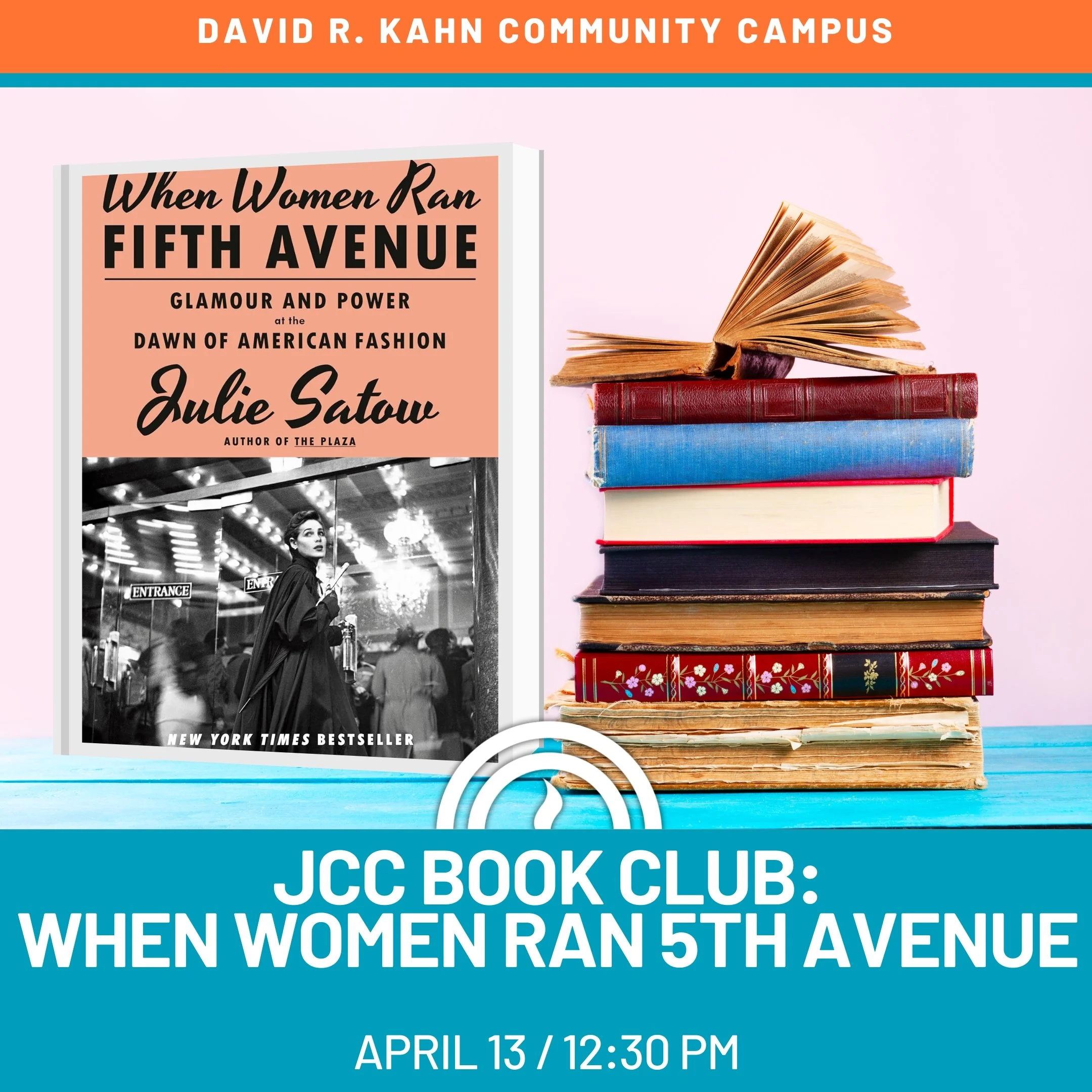 JCC Book Club: "When Women Ran 5th Avenue" by Julie Satow