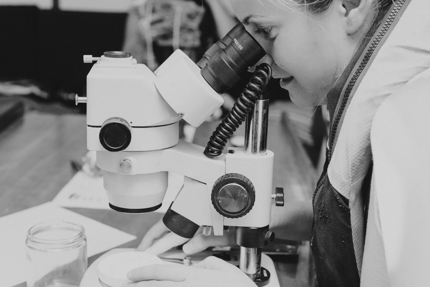 Sharing what I find under the microscope and why it is important is something that I feel very passionate about.