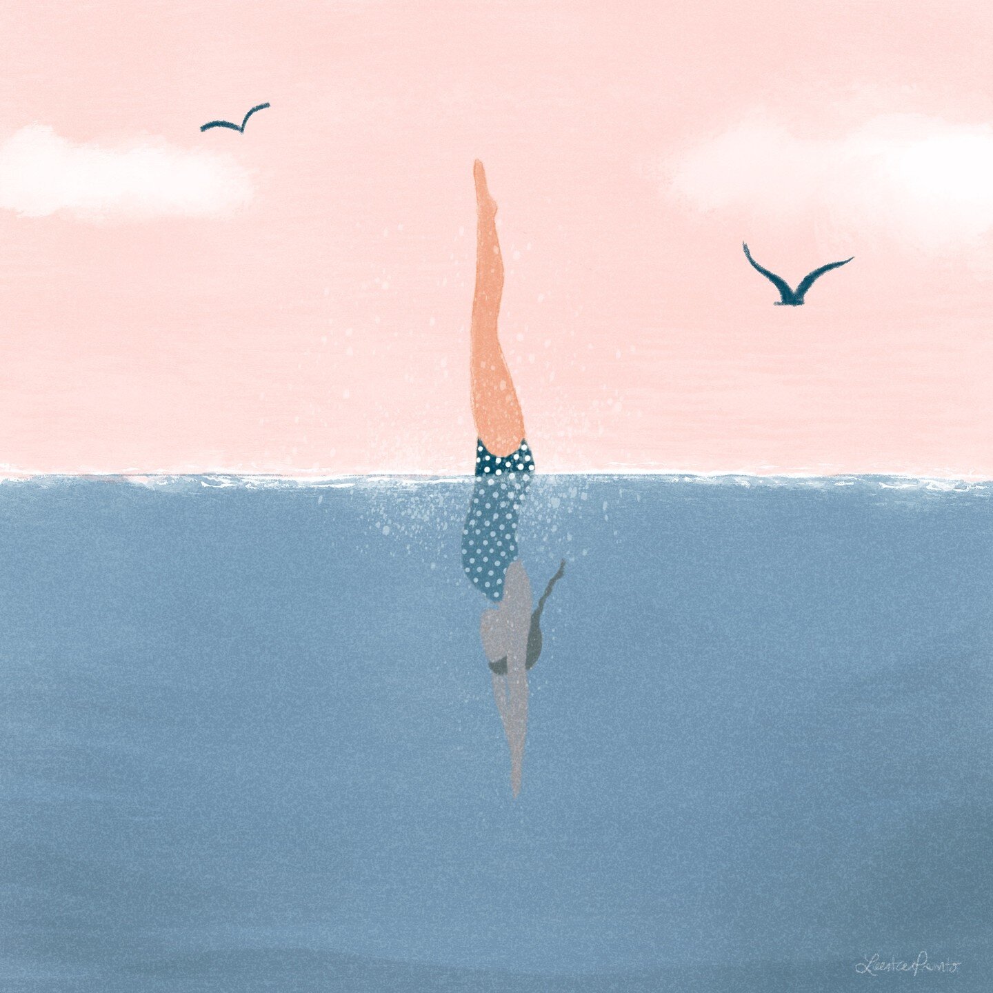 Diving Into Summer ~ I often think about a lot of things. As you can imagine I spend a lot of time in my head going deeper and deeper. Sometimes that means exploring many things or questioning certain ideologies but to do this you have to go deep wit