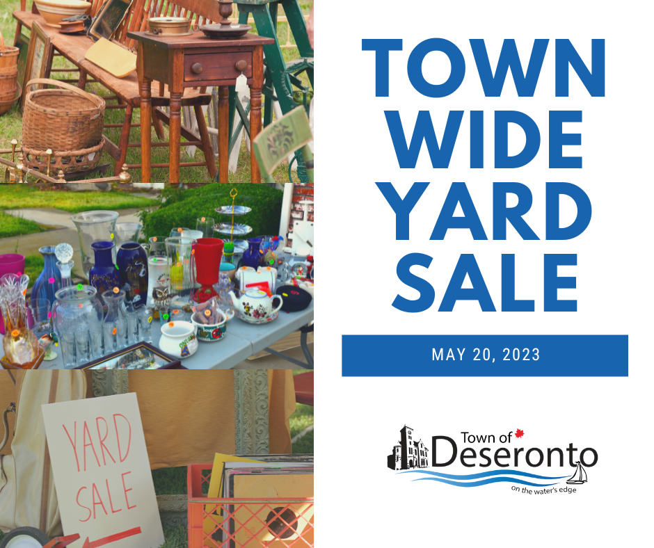 Yard Sale and FreeCycle Day — Town of Deseronto