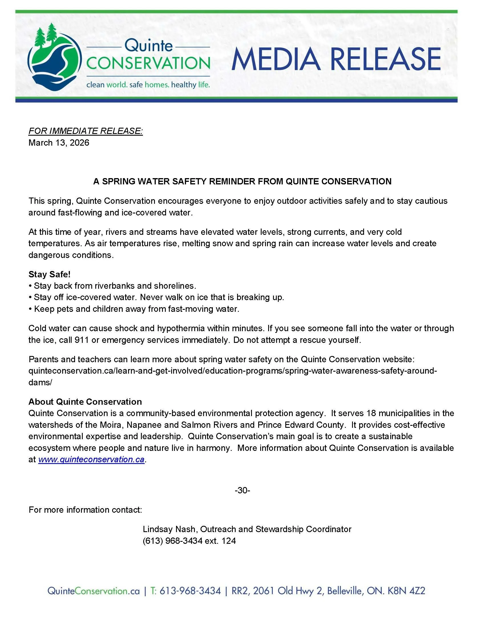 Quinte Conservation Media Release March 18, 2026.jpg