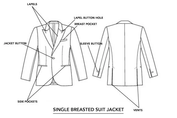 Single Breasted Suit Jacket