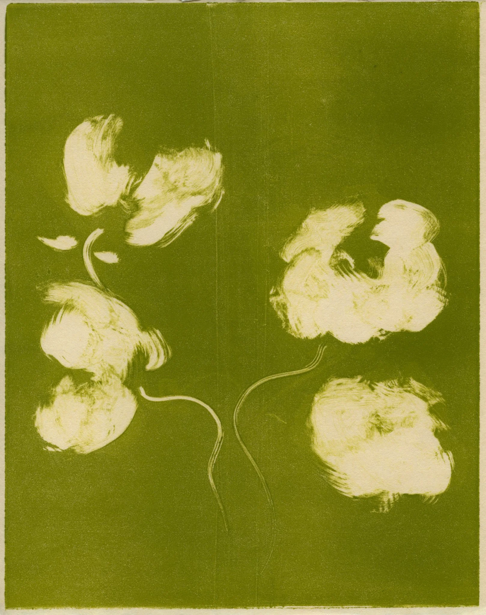  spring - summer, 2026  monotype on washi  