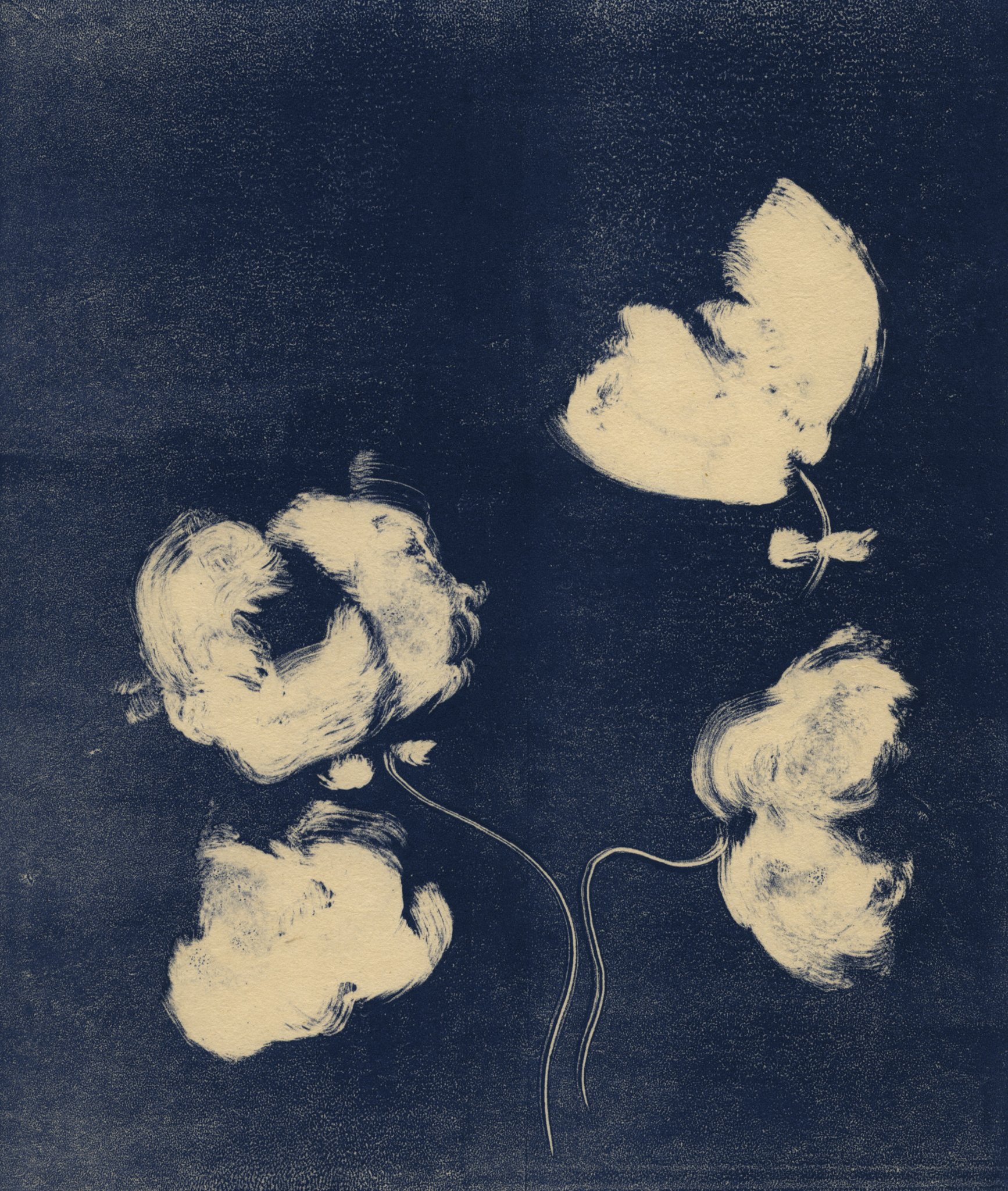  August, 2025  Monotype on washi 
