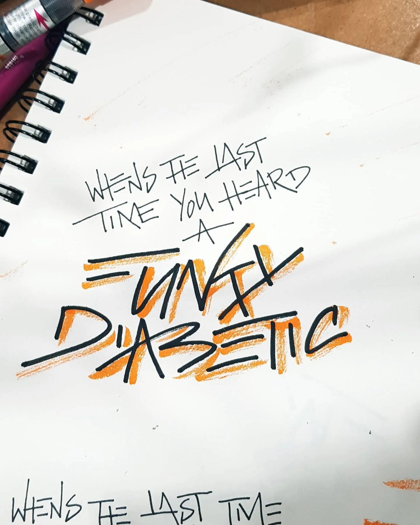 I'm a diabetic. 

Over Christmas 2019 I slowly became more &amp; more sick &amp; fatigued. I couldn't commit to anything, anyone or let alone myself. 

In May 2020, uncontrolled sugars caused cellulitis in my arm and bursitis in my elbow. A trip to E