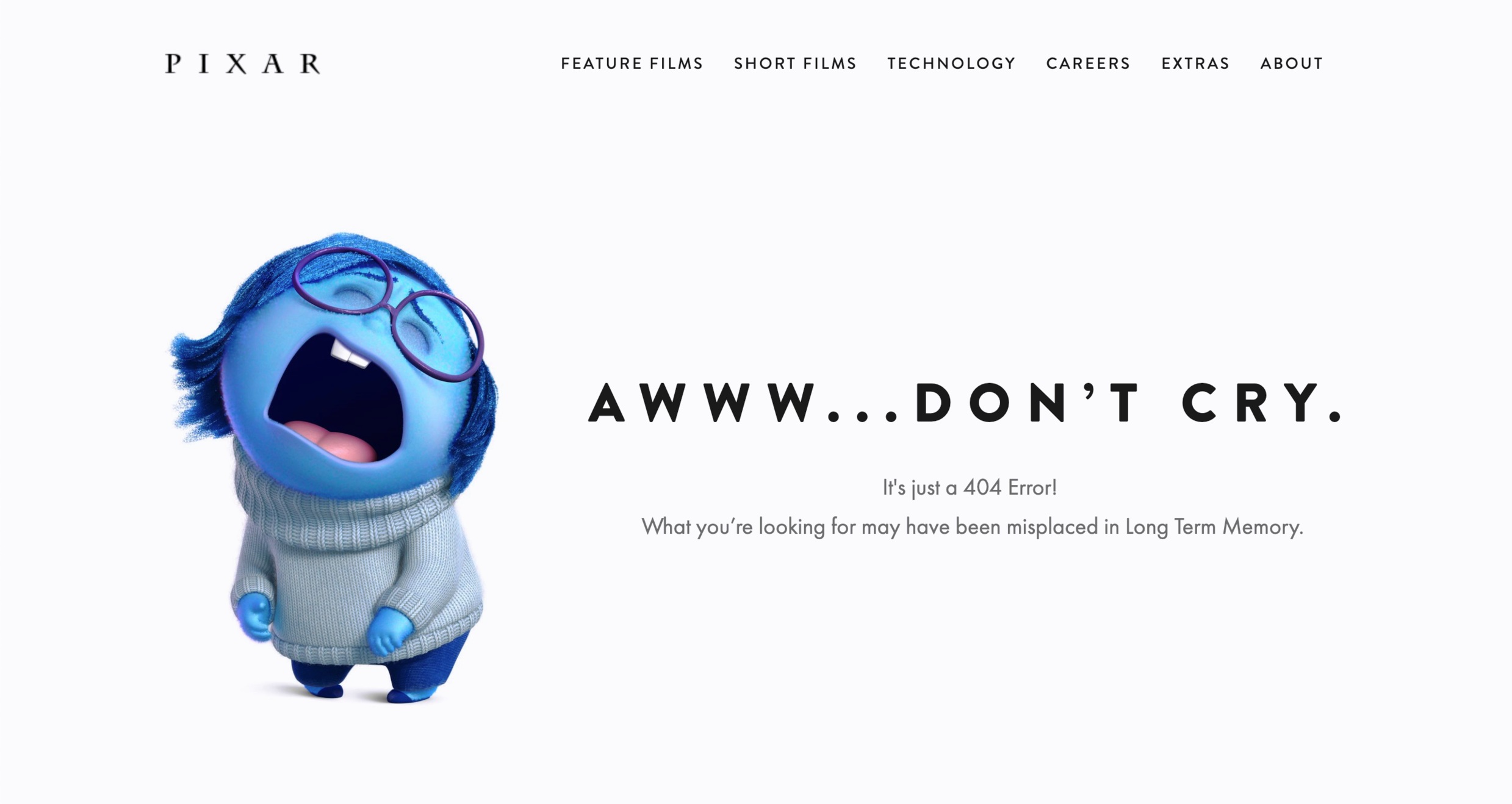 Pixar uses characters and quotes from their film Inside Out to connect with the reader