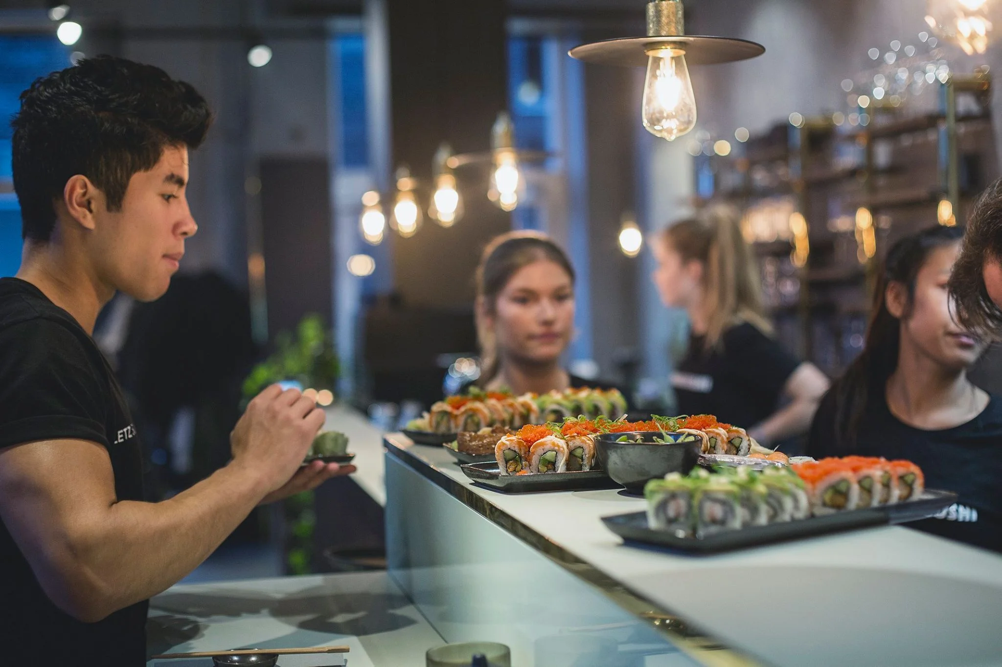 Langbordsmiddag med Letz Sushi