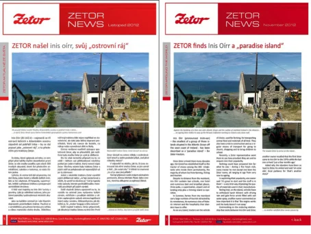 Seeing Inis Oírr as ‘a paradise island’ for Zetor tractors