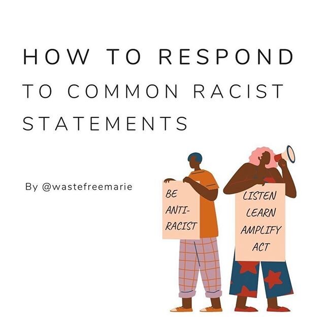 &ldquo;Racist acts are defined by their impact, not their intent&rdquo;💡--@wastefreemarie has created incredible resources on how to move toward allyship. Here is some language she put together to help you have the hard conversations. If you are whi