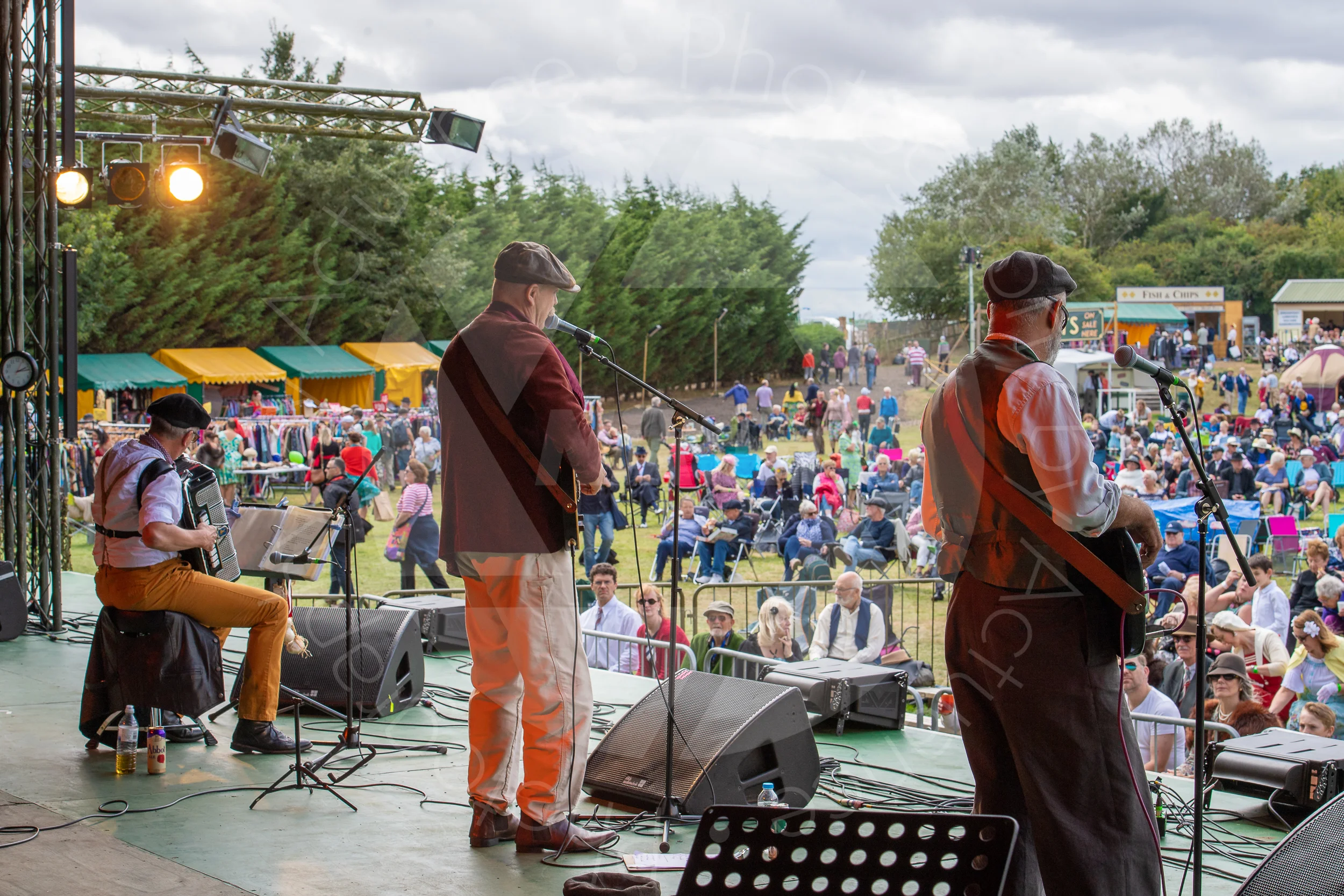 Gypfunk on stage in the Main Arena at Twinwood Festival 2018 