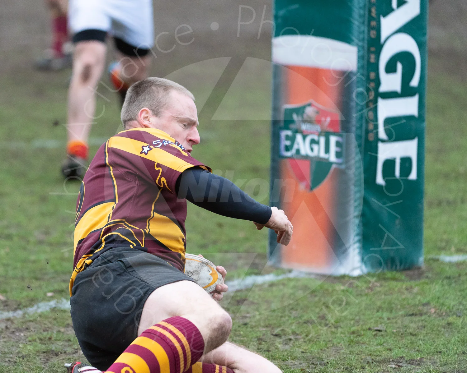 Shaun Wood opens the scoreline (Photo: Iain Frankish, Actuance Photography)