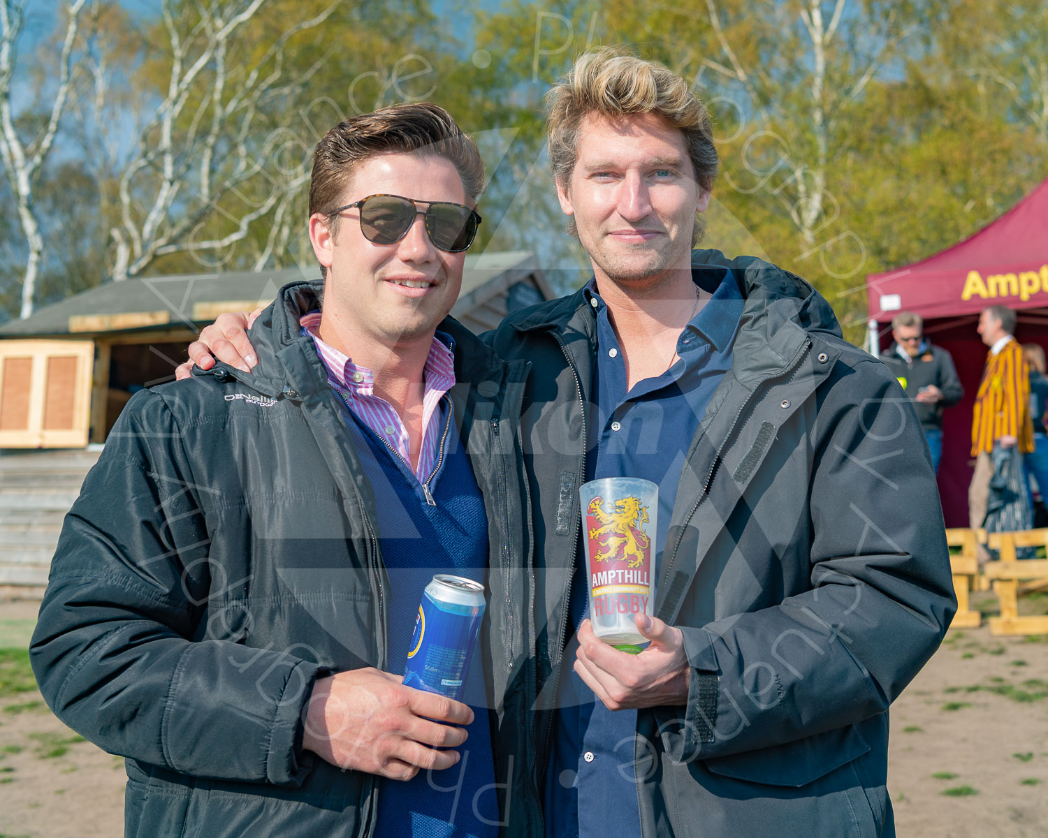 Ampthill welcomed previous players who showed their support at the bar! (Photo: Iain Frankish, Actuance Photography)
