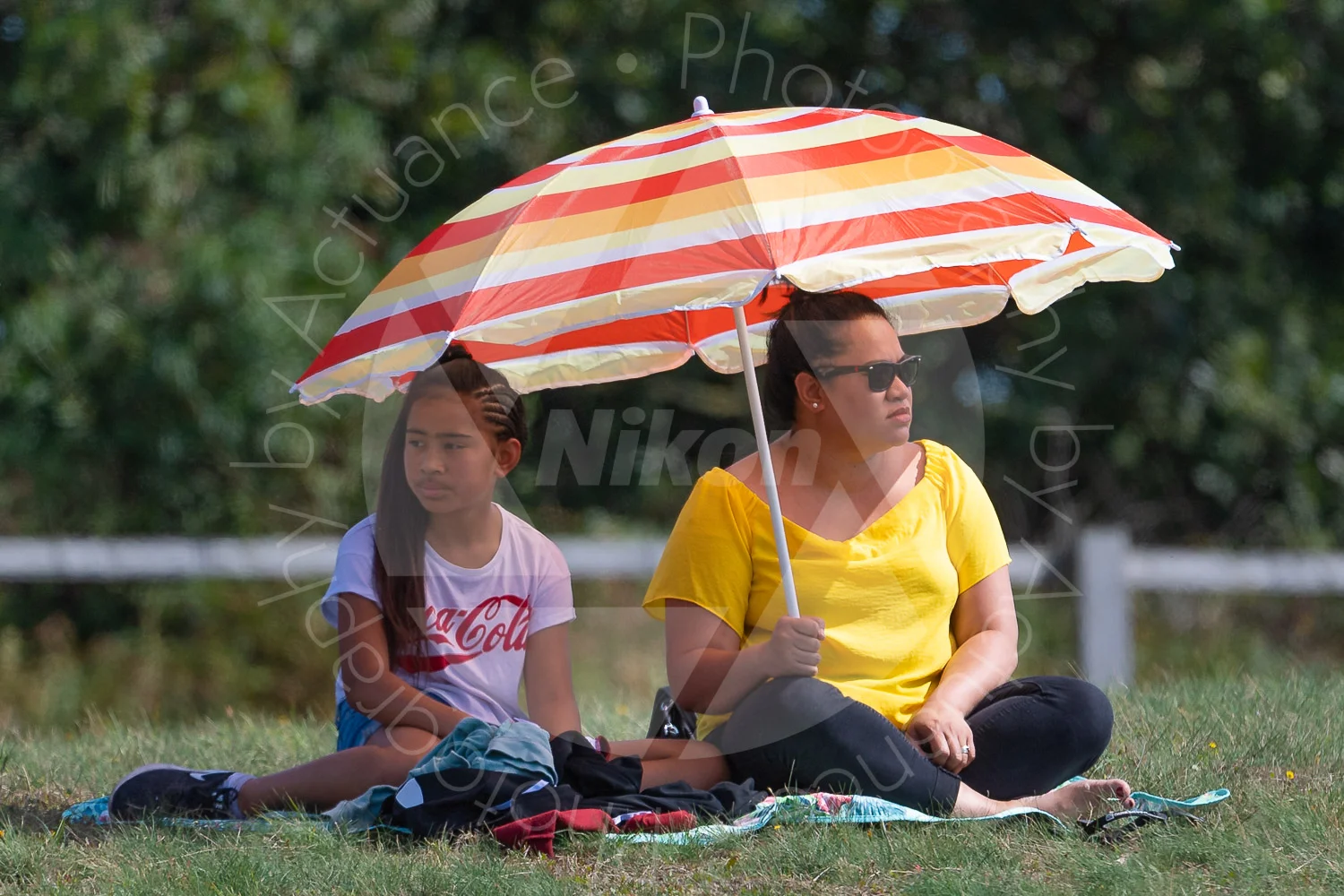Proving that glamour is achievable even on Pitch 4! (Photo: Iain Frankish, Actuance Photography)