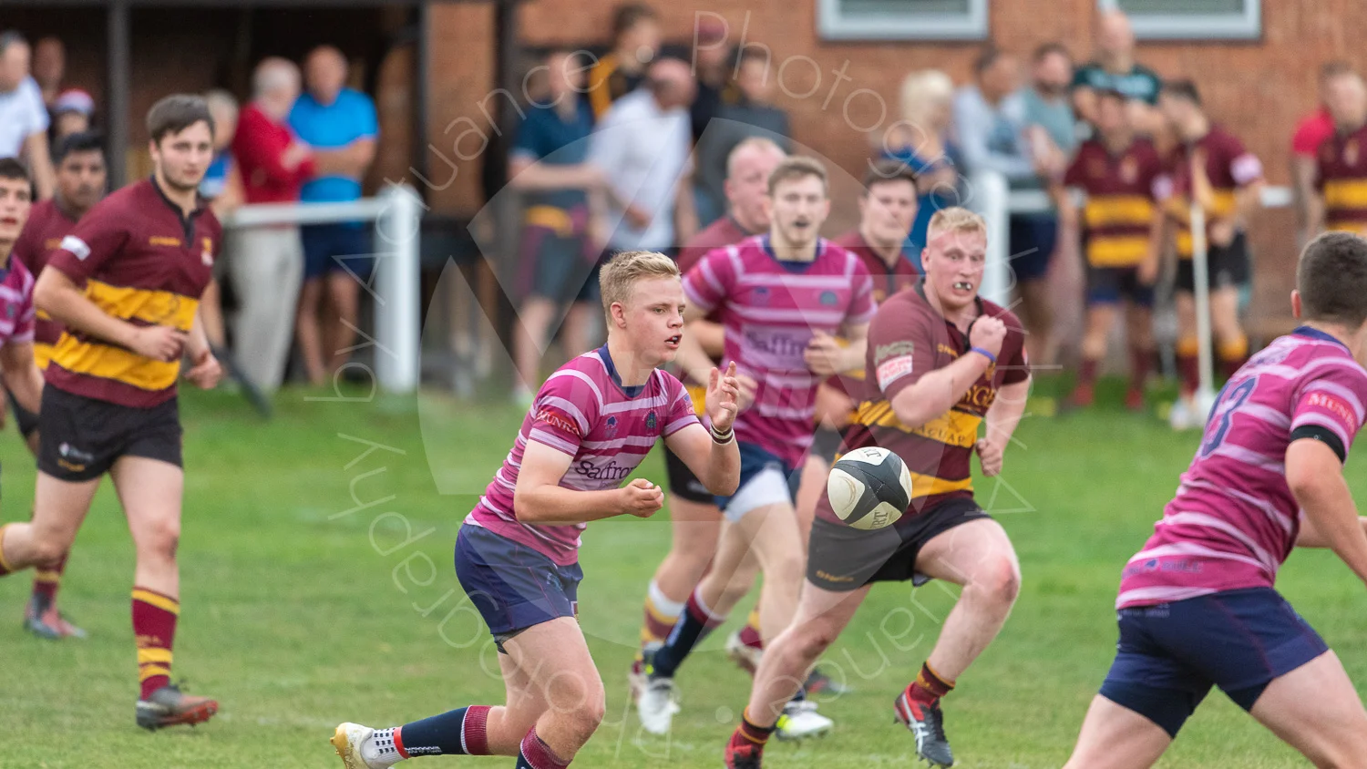 Clearing the line… (Photo: Iain Frankish, Actuance Photography)