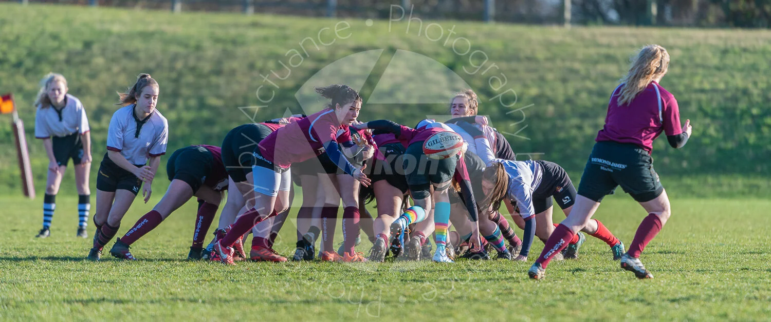 20191215 Amp U18 Girls vs Hithin #4799