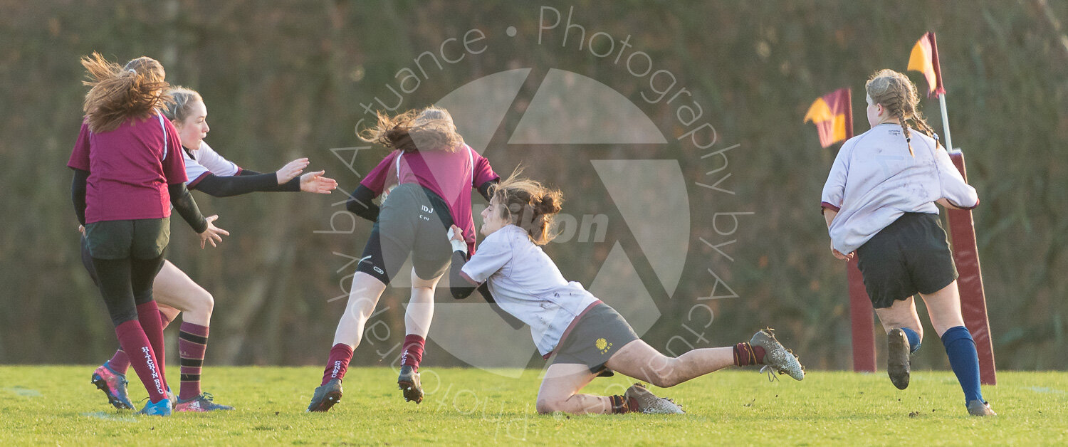 20191215 Amp U18 Girls vs Hithin #4944