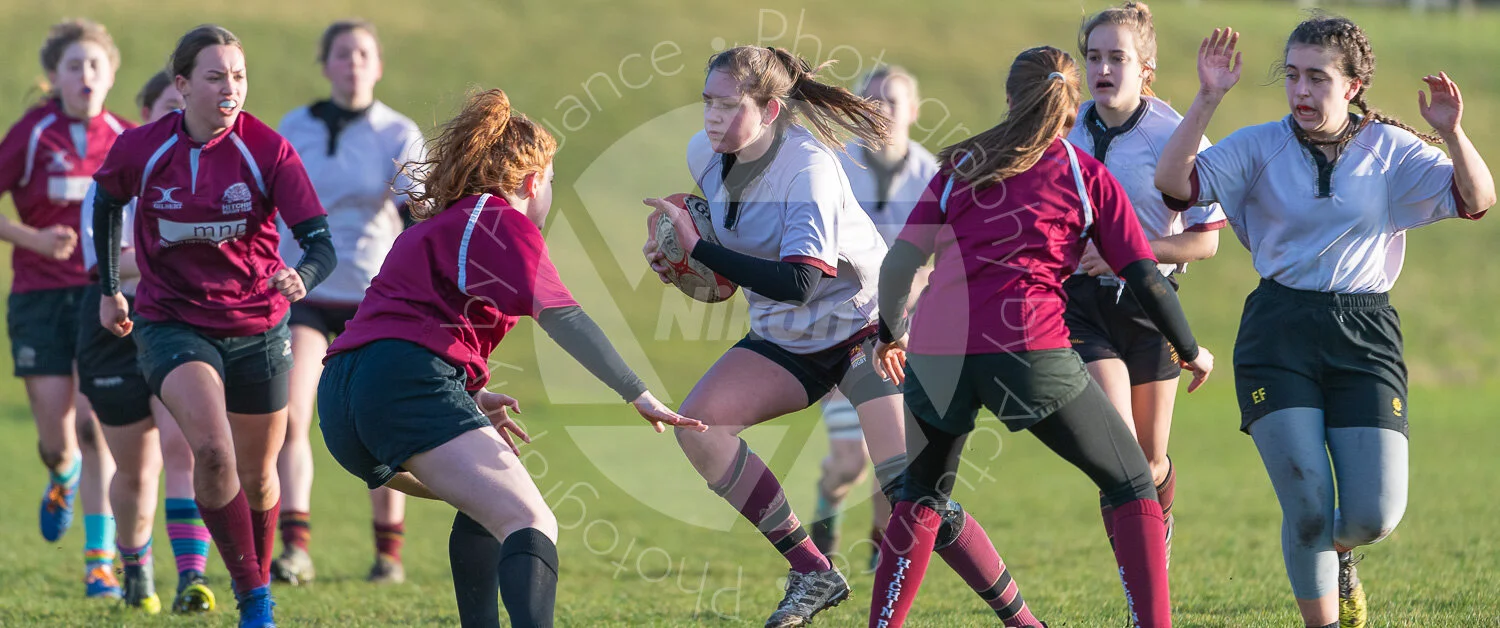 20191215 Amp U18 Girls vs Hithin #4961