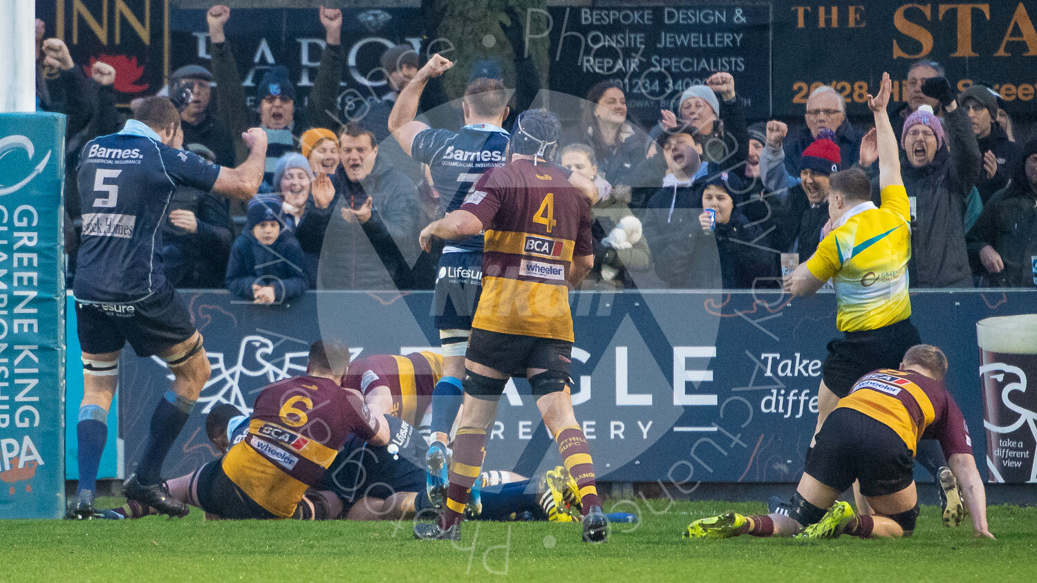 Blues Home and Away jerseys revealed : Bedford Blues RFC