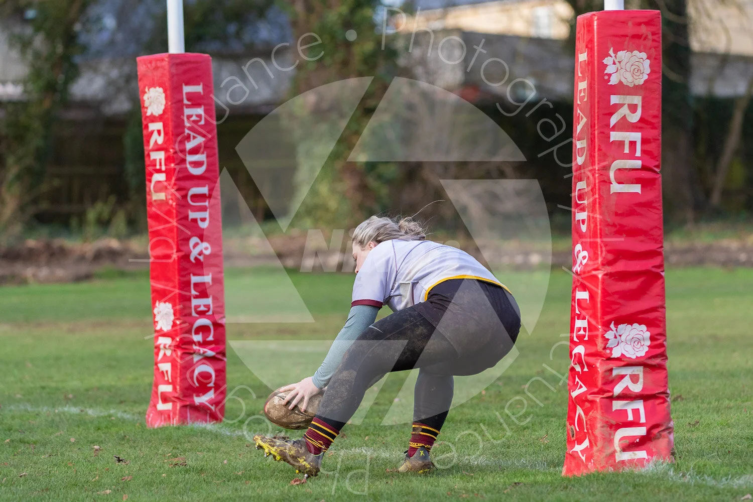 Gemini Forster opens the score line for Ampthill (Photo: Iain Frankish, Actuance Photography)