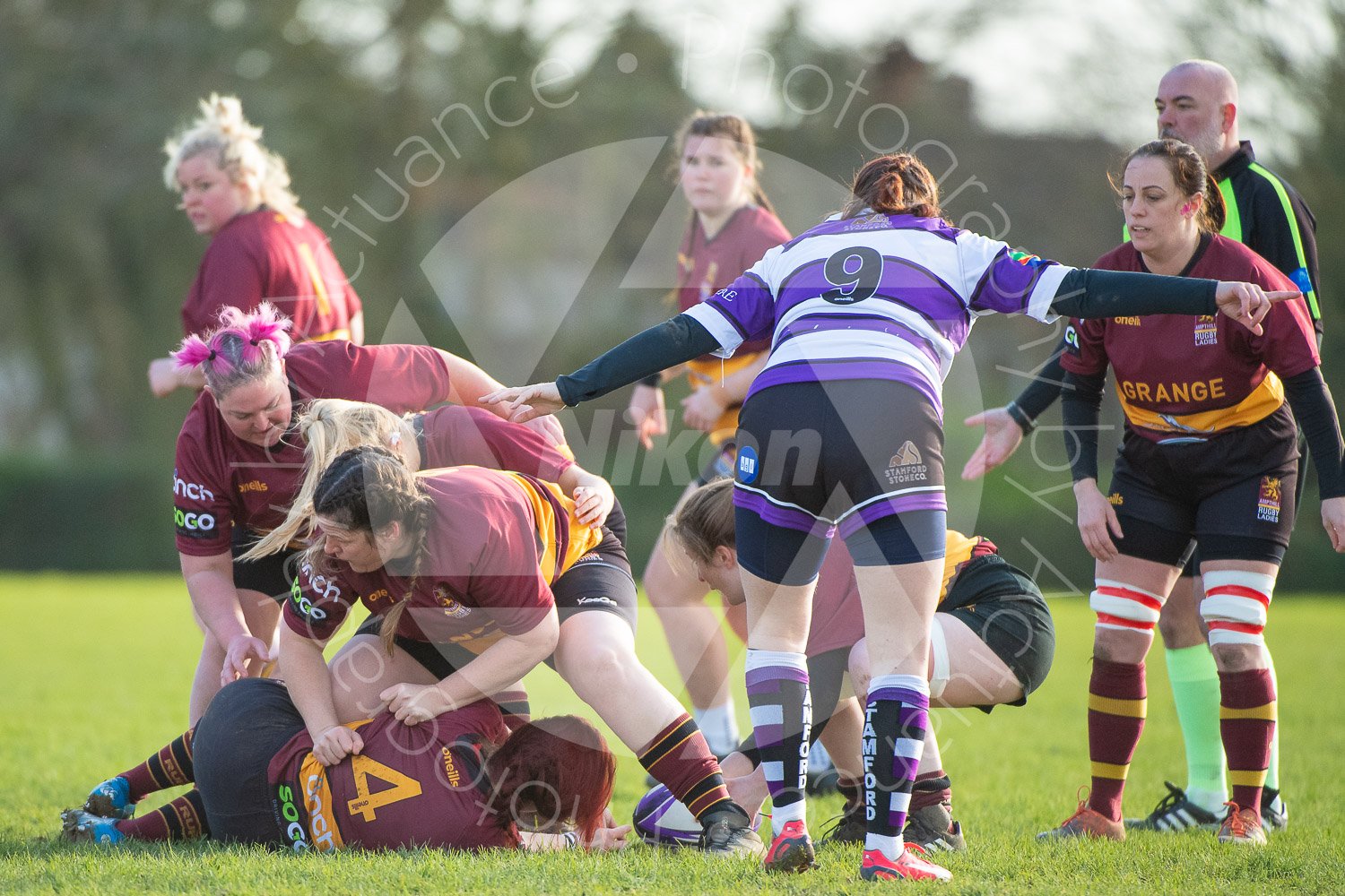 20220130 Stamford vs Ampthill Ladies #8525