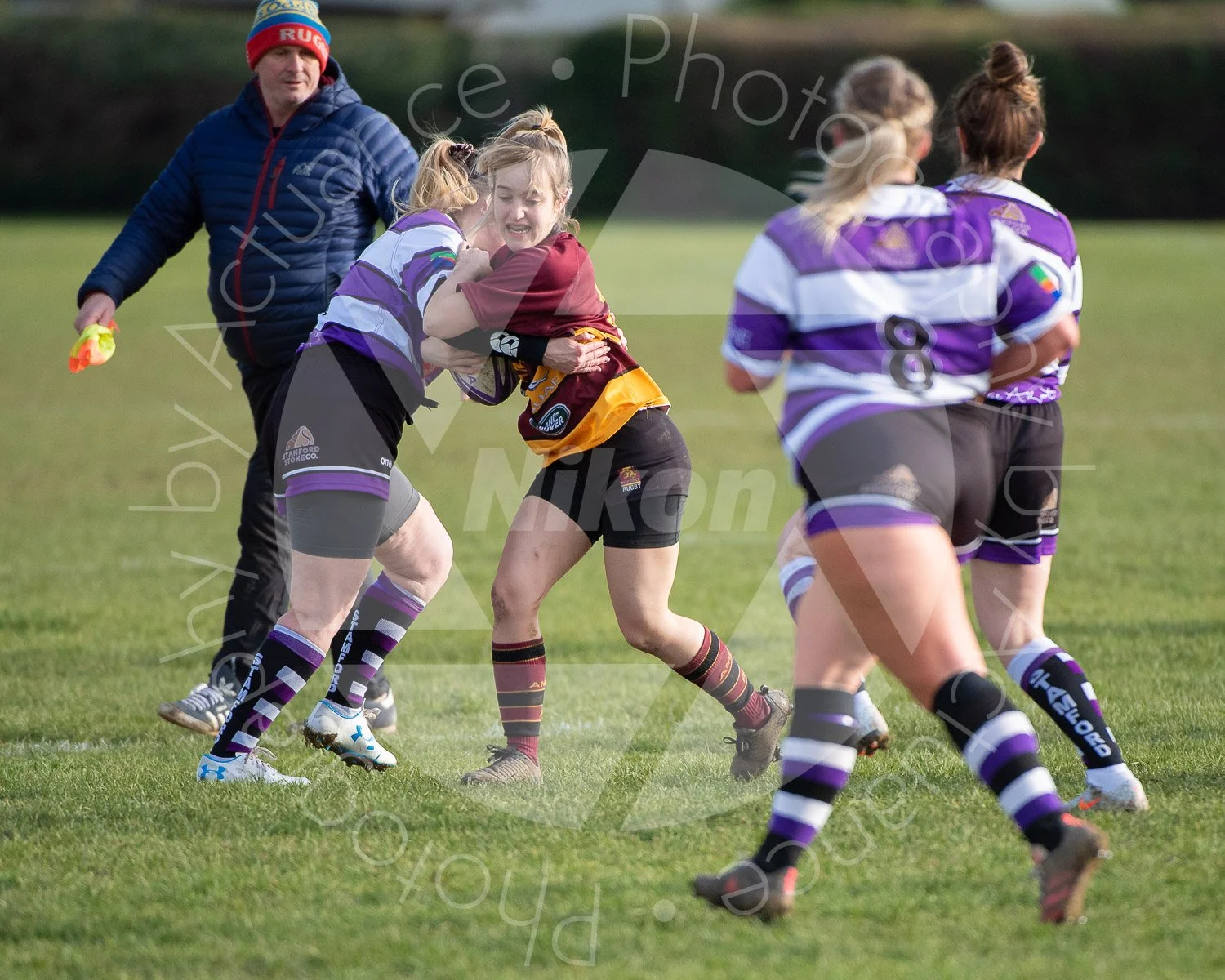 20220130 Stamford vs Ampthill Ladies #8591