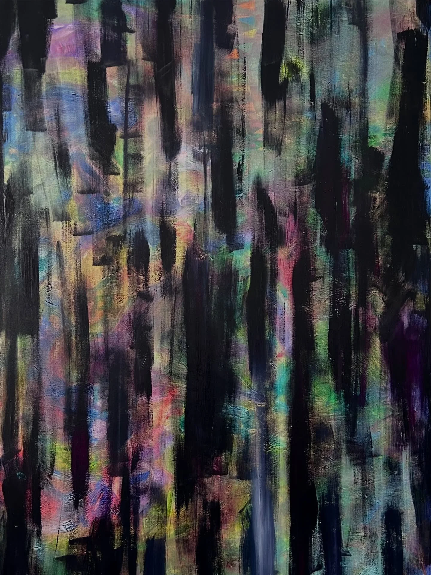 Title: &ldquo;Mental gap&rdquo;
&copy; Oliver Staeuber
Technique: Oil on canvas
Dimensions: 100x160cm
Year: 2026
One of a kind
Status: available 🟢
www.staeuber.com