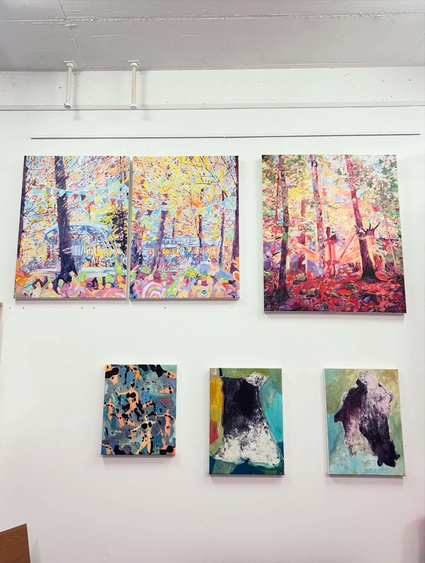 Studiowall
&copy; Oliver Staeuber
#artnow #kunstf&uuml;ralle #arte #berna #paintings