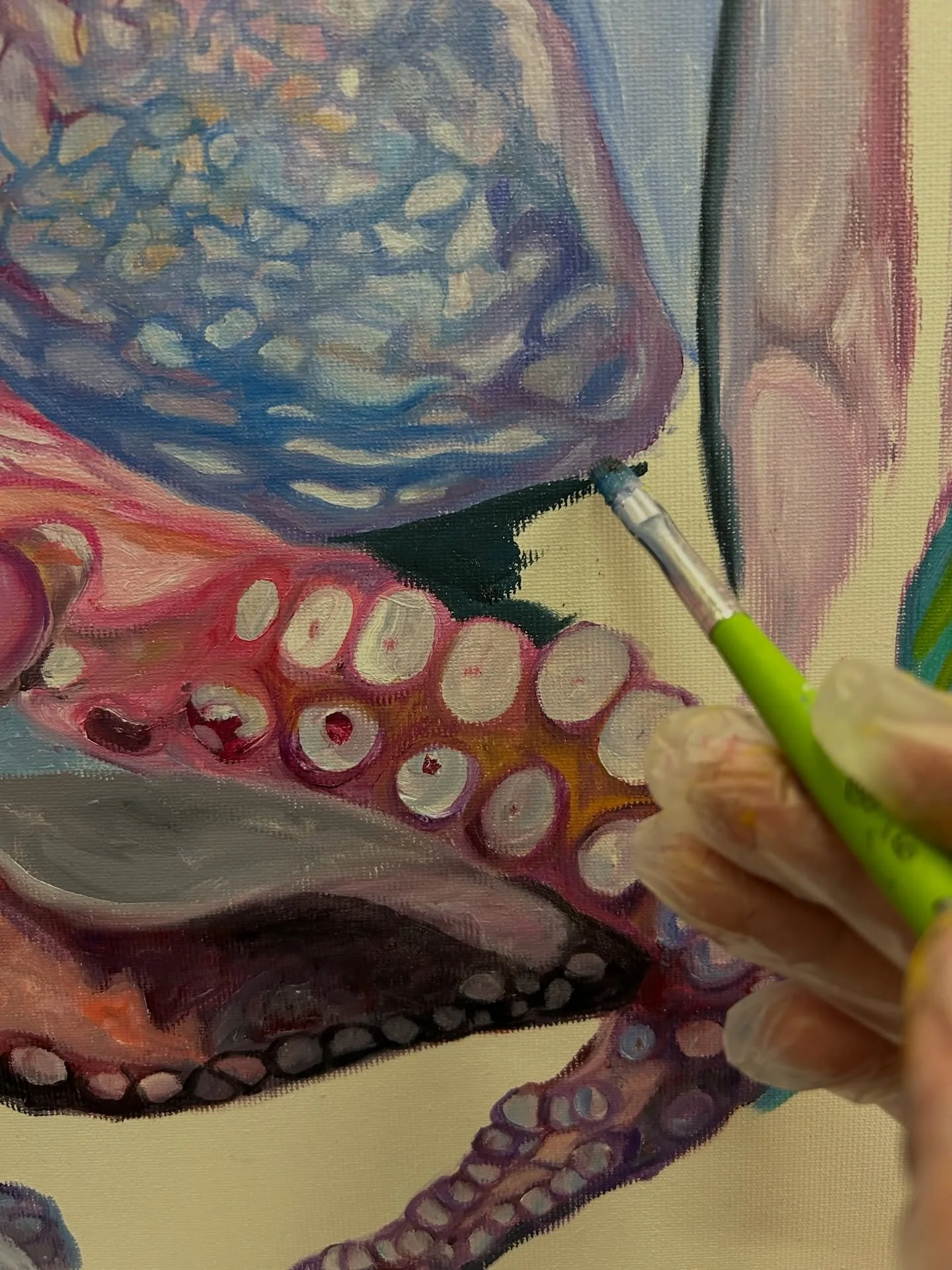 Friday night painting