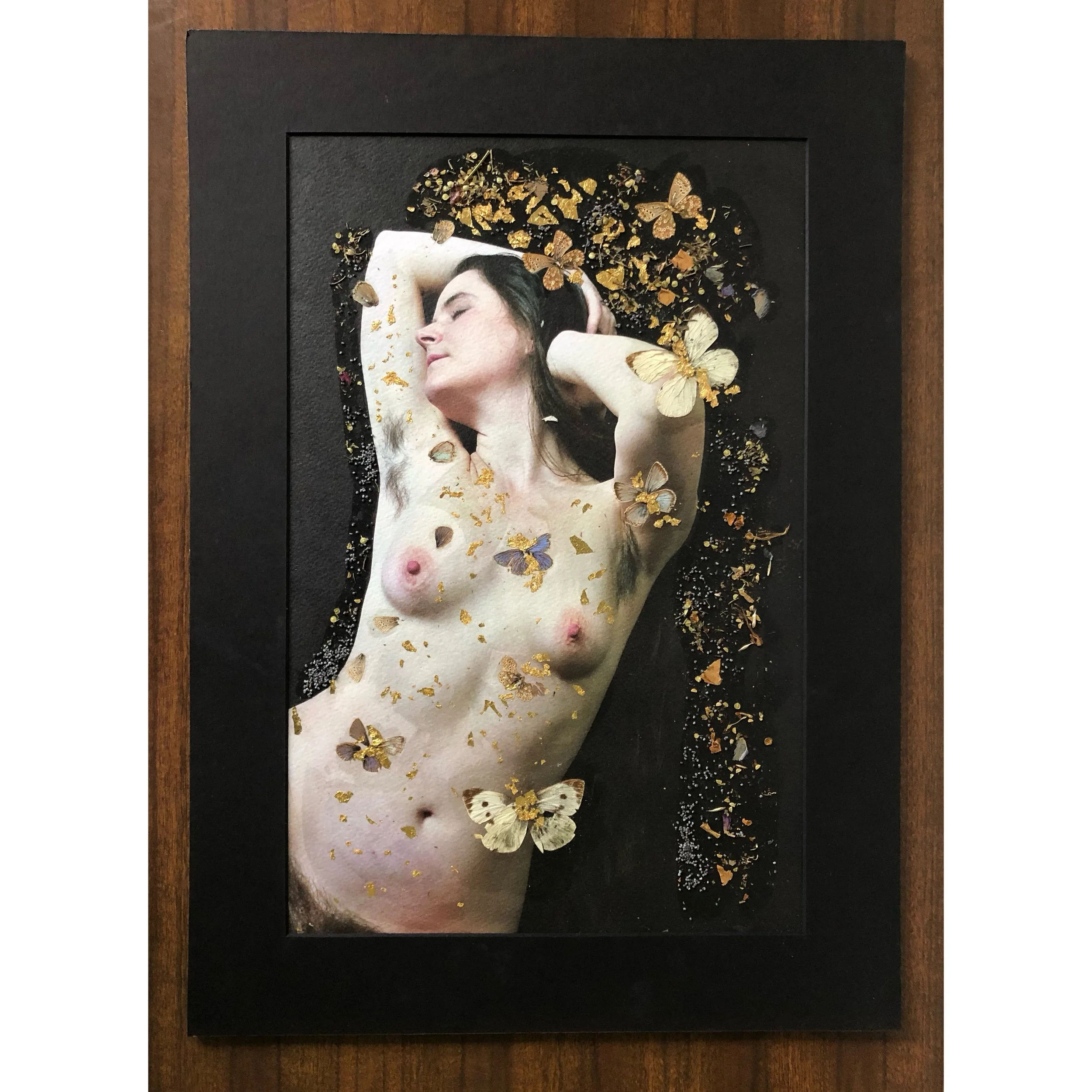 'Metamorphosis' Original Painted Collage Photo Print