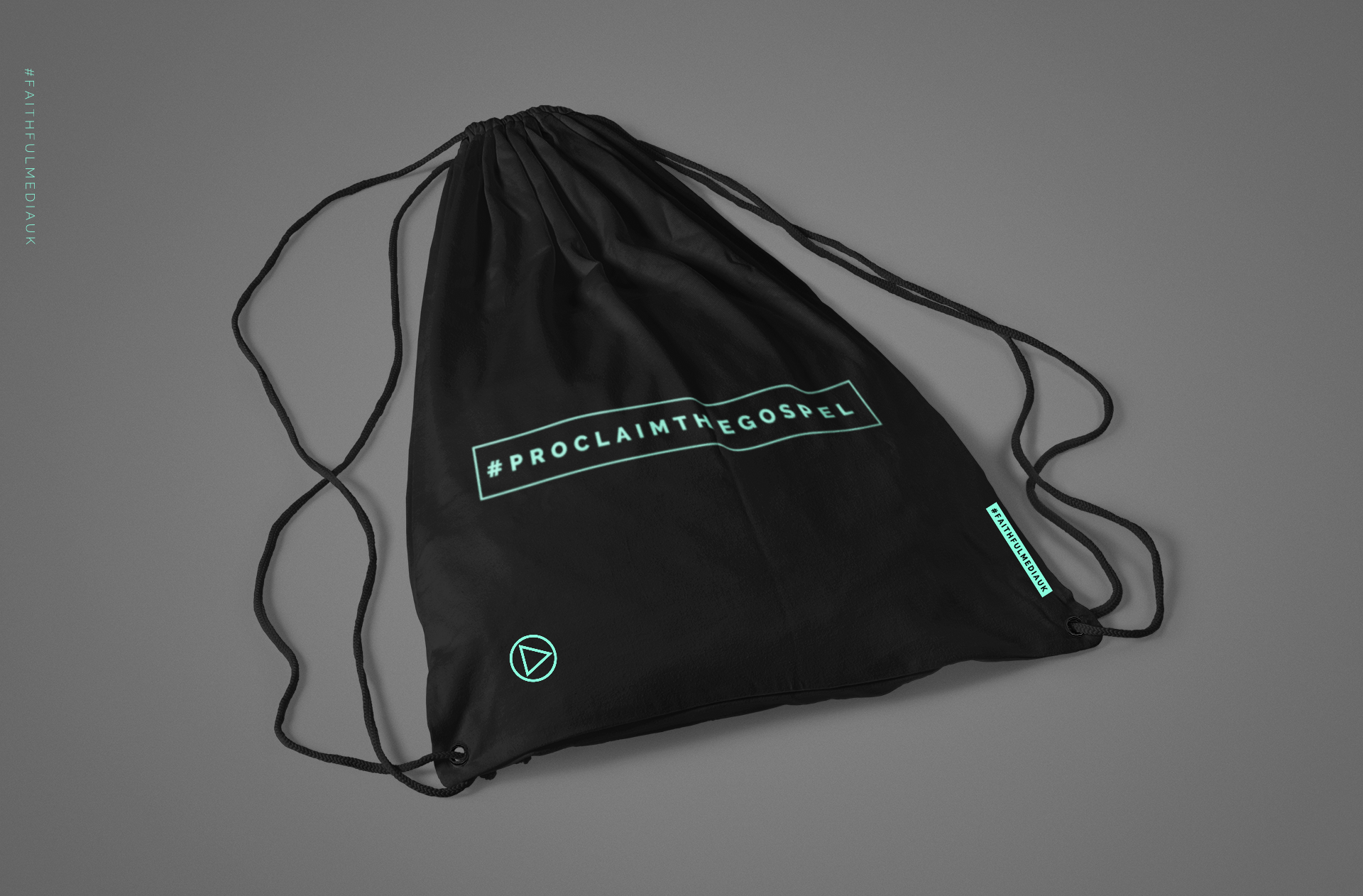 Drawstring Ba - #ProclaimTheGospel.png