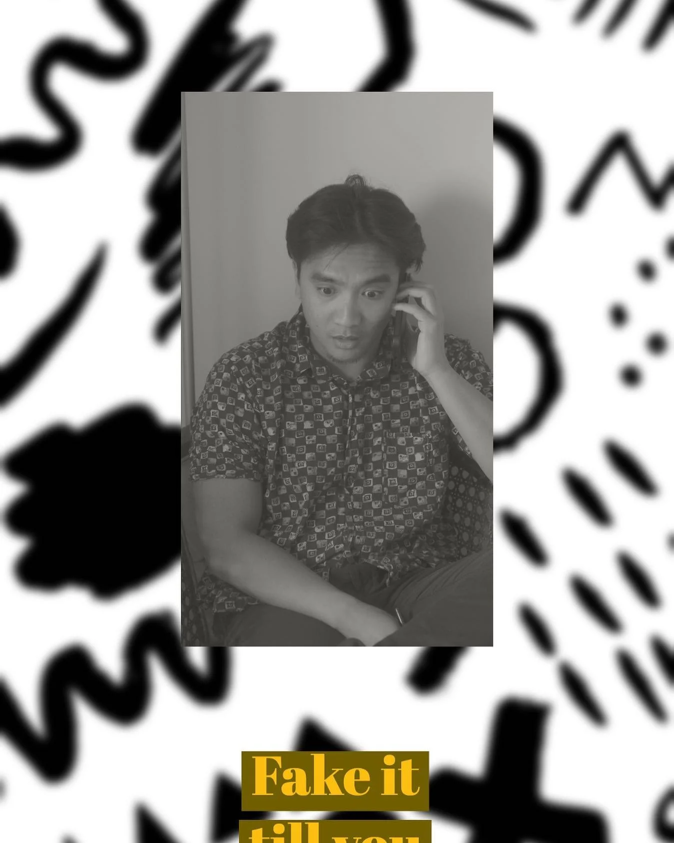 I always felt like &ldquo;faking it till you make it&rdquo; should have a caveat stating &ldquo;use at your own risk&rdquo;. Anyone else faking it a little too far?

#fakeittillyoumakeit #french #acting #impostorsyndrome #scenario #selfhelp #rotoscop