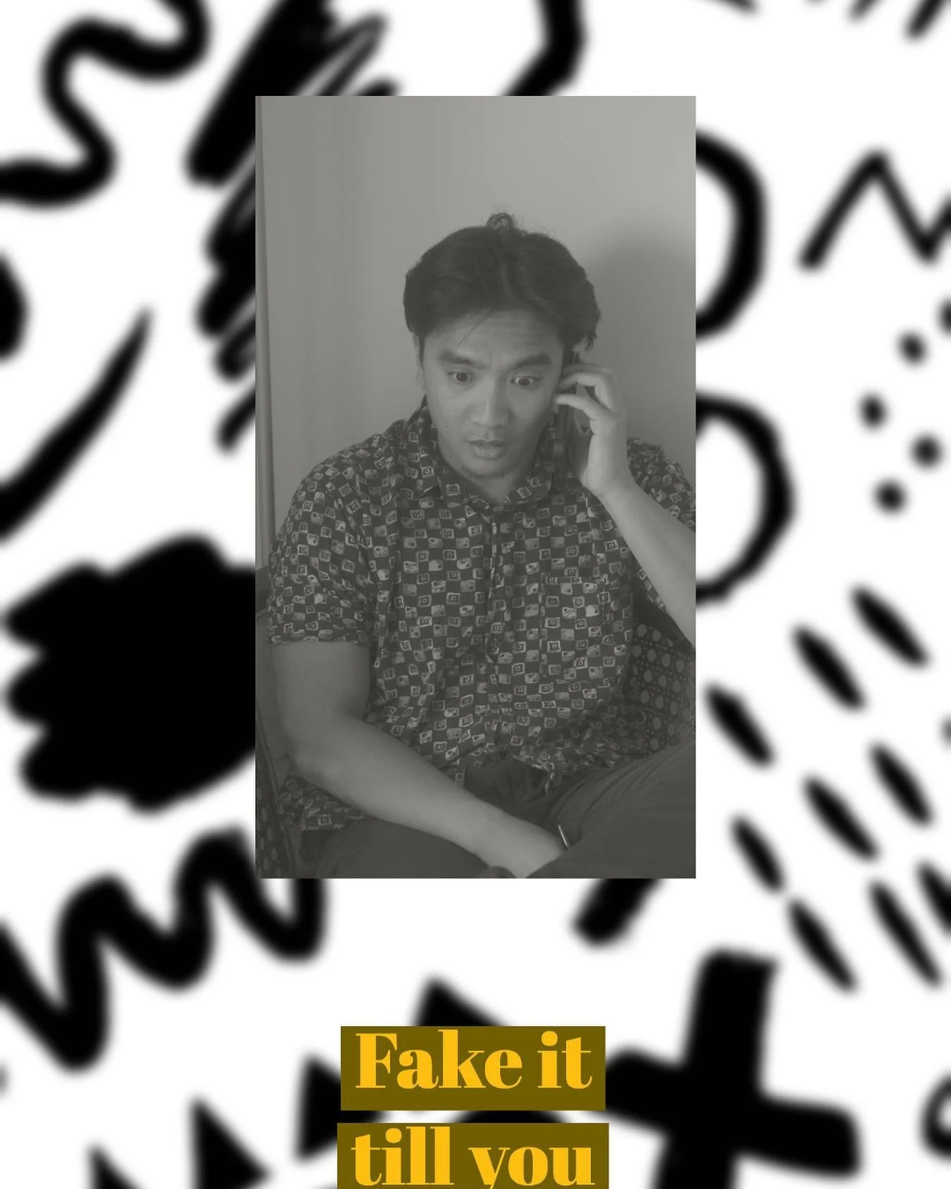 I always felt like &ldquo;faking it till you make it&rdquo; should have a caveat stating &ldquo;use at your own risk&rdquo;. Anyone else faking it a little too far?

#fakeittillyoumakeit #french #acting #impostorsyndrome #scenario #selfhelp #rotoscop