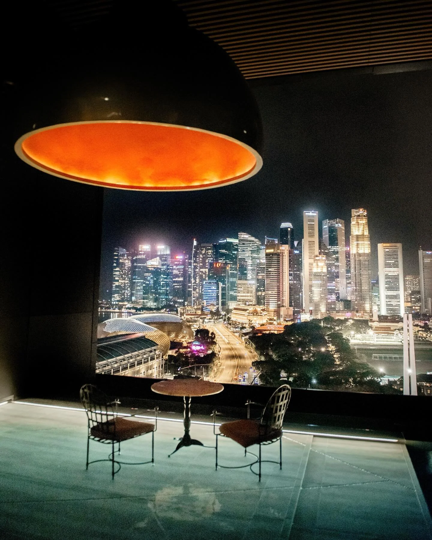 Perfect breakfast nook for the jet lagged traveler 🌙