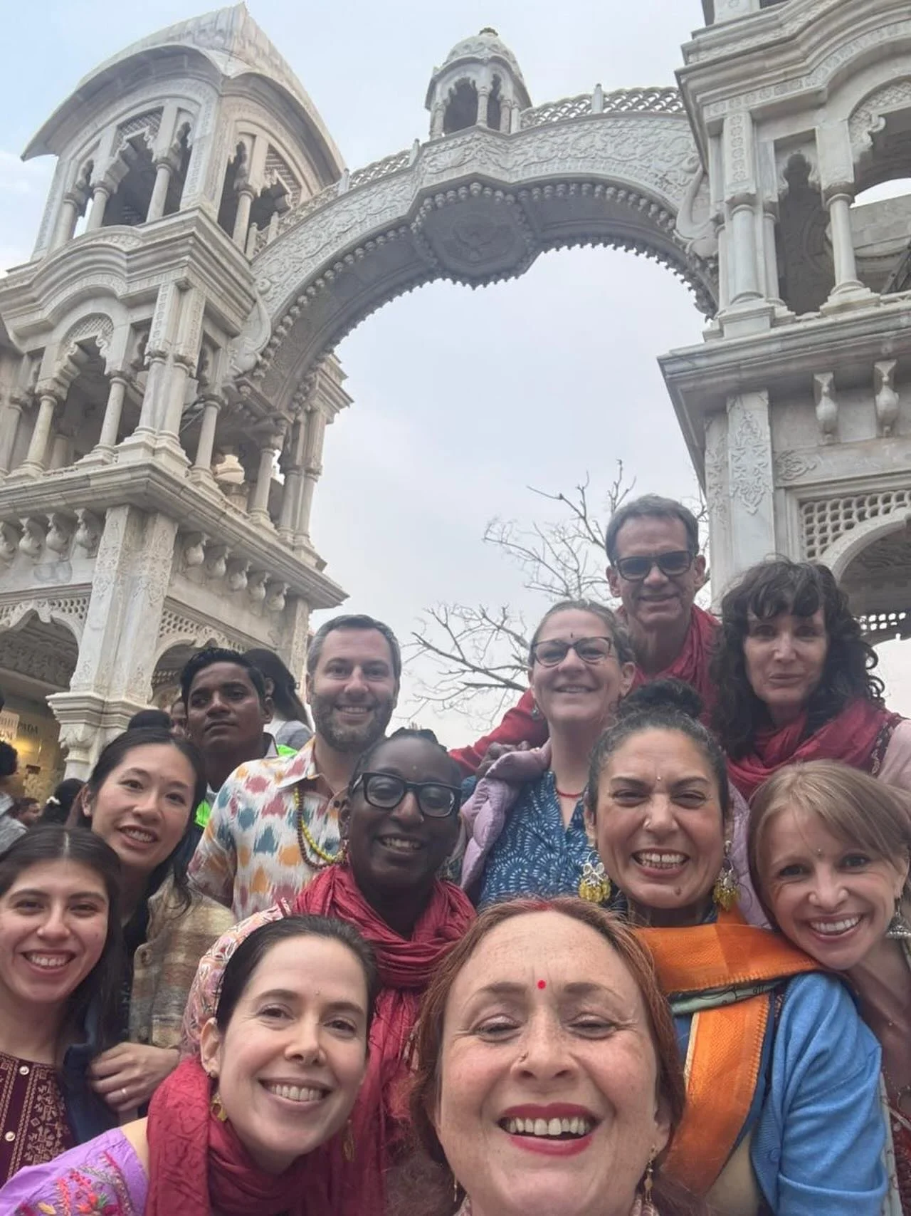 My heart is so full from spending time with this incredible group of humans! Thank you for trusting me enough to come on this adventure with me. All love and pranams to my Indian family- @luckyuschi @rajak7548 &amp; Rakesh for taking such good care o