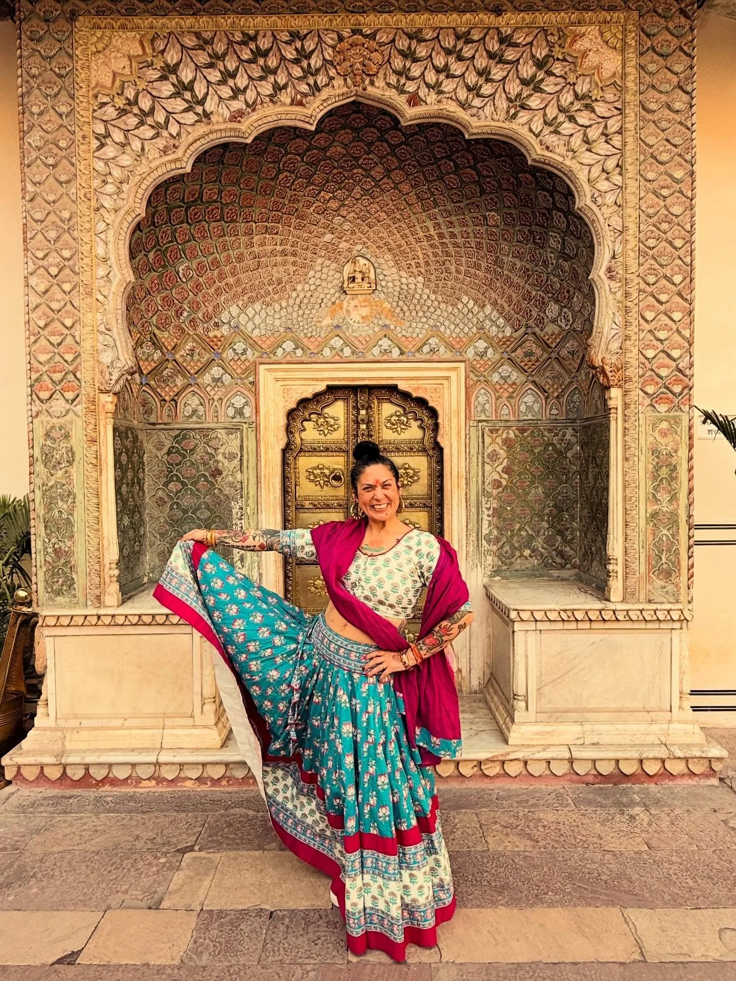 𝘖𝘮 𝘴𝘩𝘢𝘯𝘵𝘪 𝘴𝘩𝘢𝘯𝘵𝘪 𝘴𝘩𝘢𝘯𝘵𝘪⁣
⁣
Our mantra of the week is probably familiar but no less powerful. As you may know &ldquo;shanti&rdquo; means peace but the mantra doesn&rsquo;t just invoke general peaceful feelings. We chant the word 3 