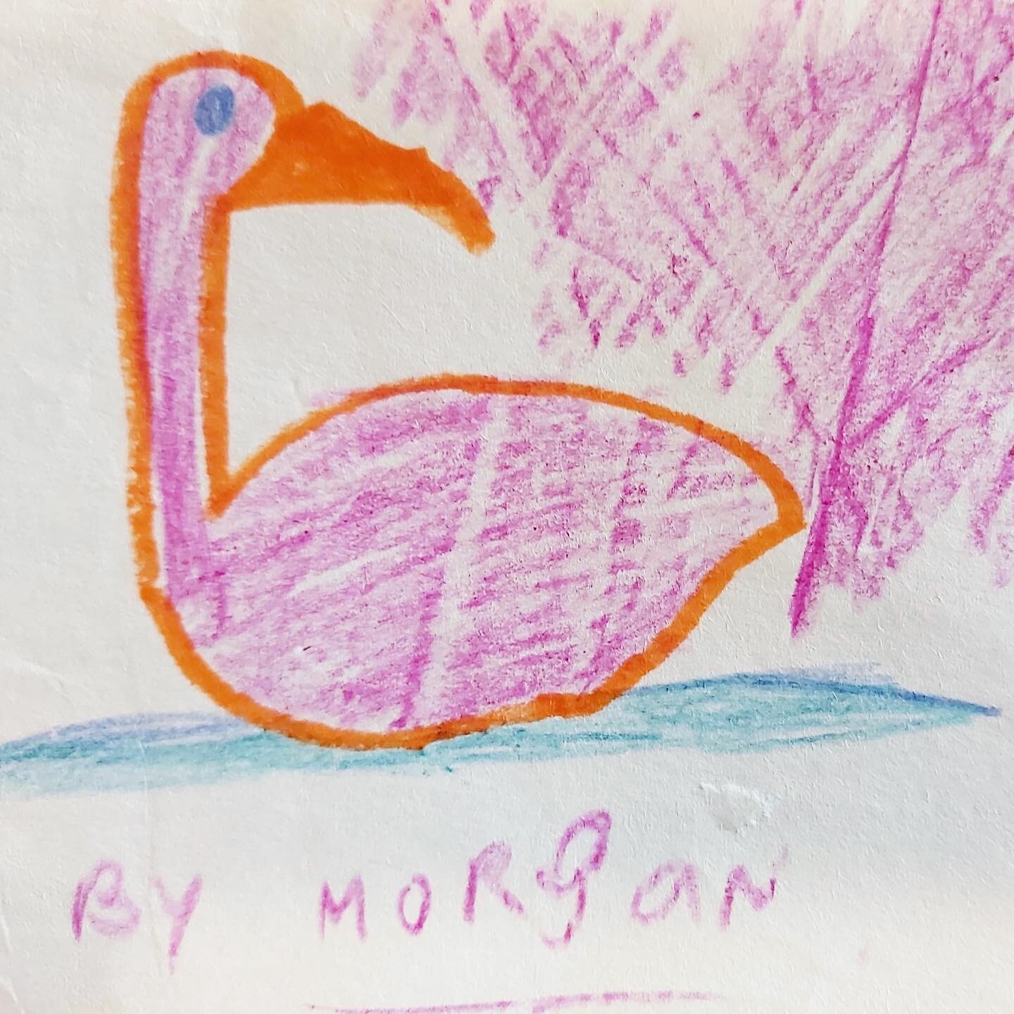 Thank you Morgan! Loving the pink leaf rubbing and sitting bird composition, happy spring 🌷
.
.
.

#arkbench #communityart #community #lakecountry #okanaganlife #okanagan #foundart #artexchange #drawing #art  #pink #leafrubbing #bird