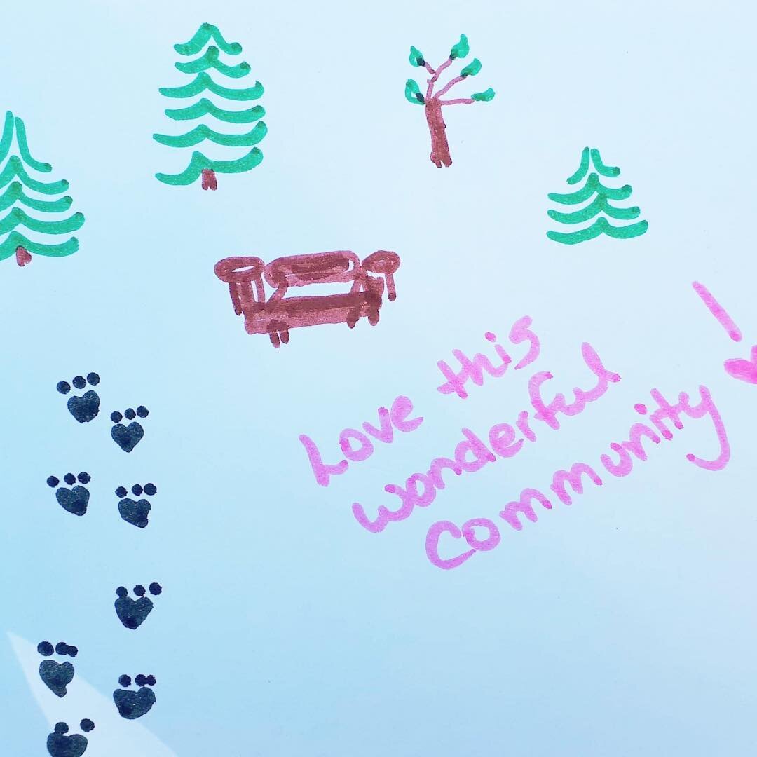 &ldquo;Love this wonderful community!&rdquo; So much love, thank you for this. I indeed love this community too, so wonderful! 💚 .
.
.
#arkbench #artexchange #communityart #community #lakecountry #art #drawing #okanagan #okanaganlife