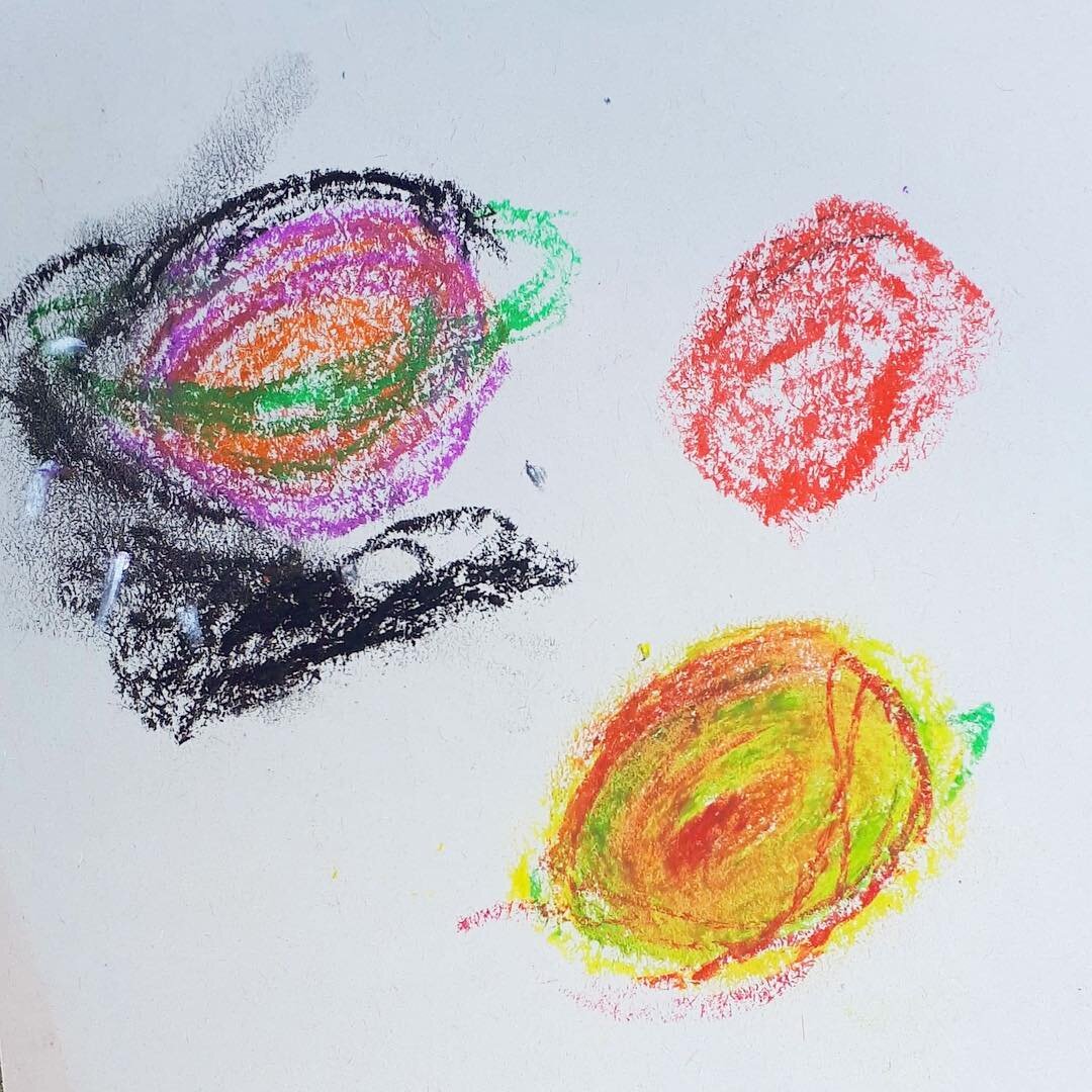 Some planetary experiments for you from you this Thursday. Thank you so much for sharing, I love the expression! .
.
#arkbench #communityart #community #lakecounty #okanaganlife #planet #expression #art #artshare #pastels