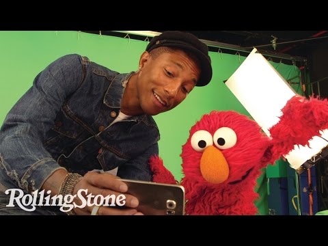 Pharrell Visits Sesame Street: Exclusive Footage
