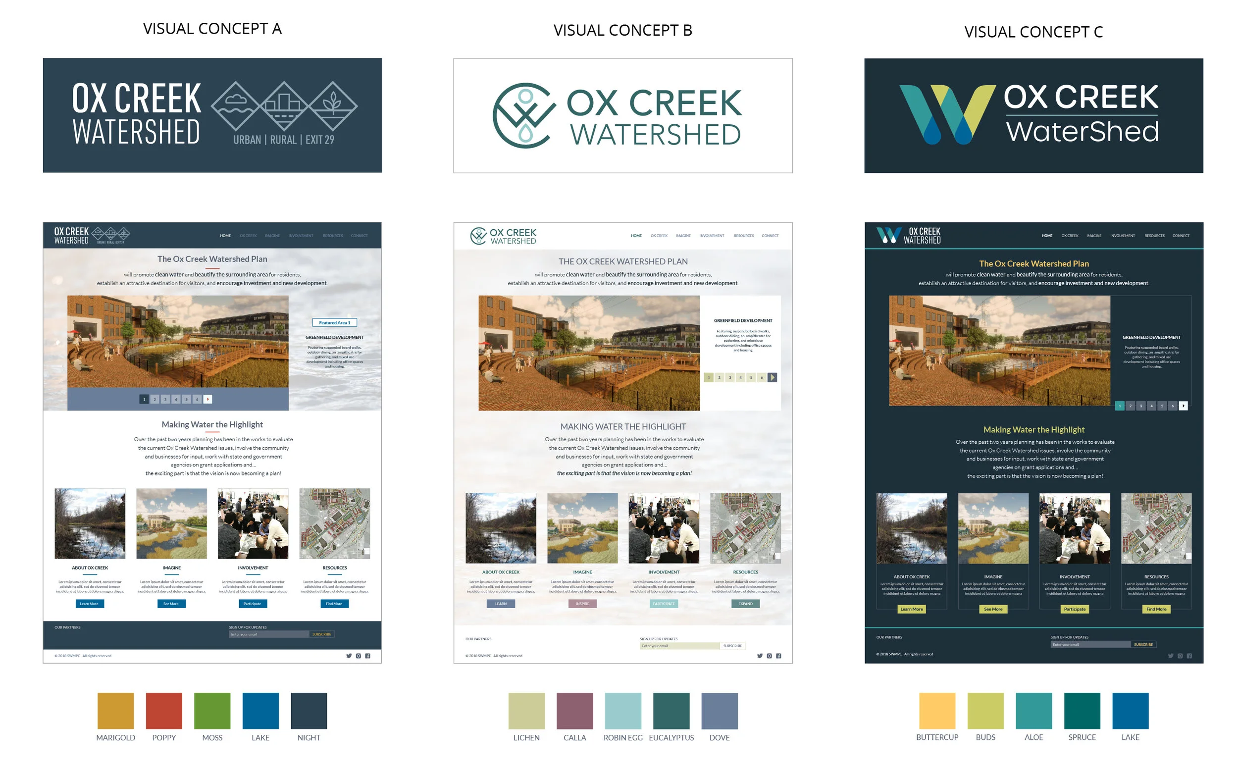 Logo Design & Visual Look Options